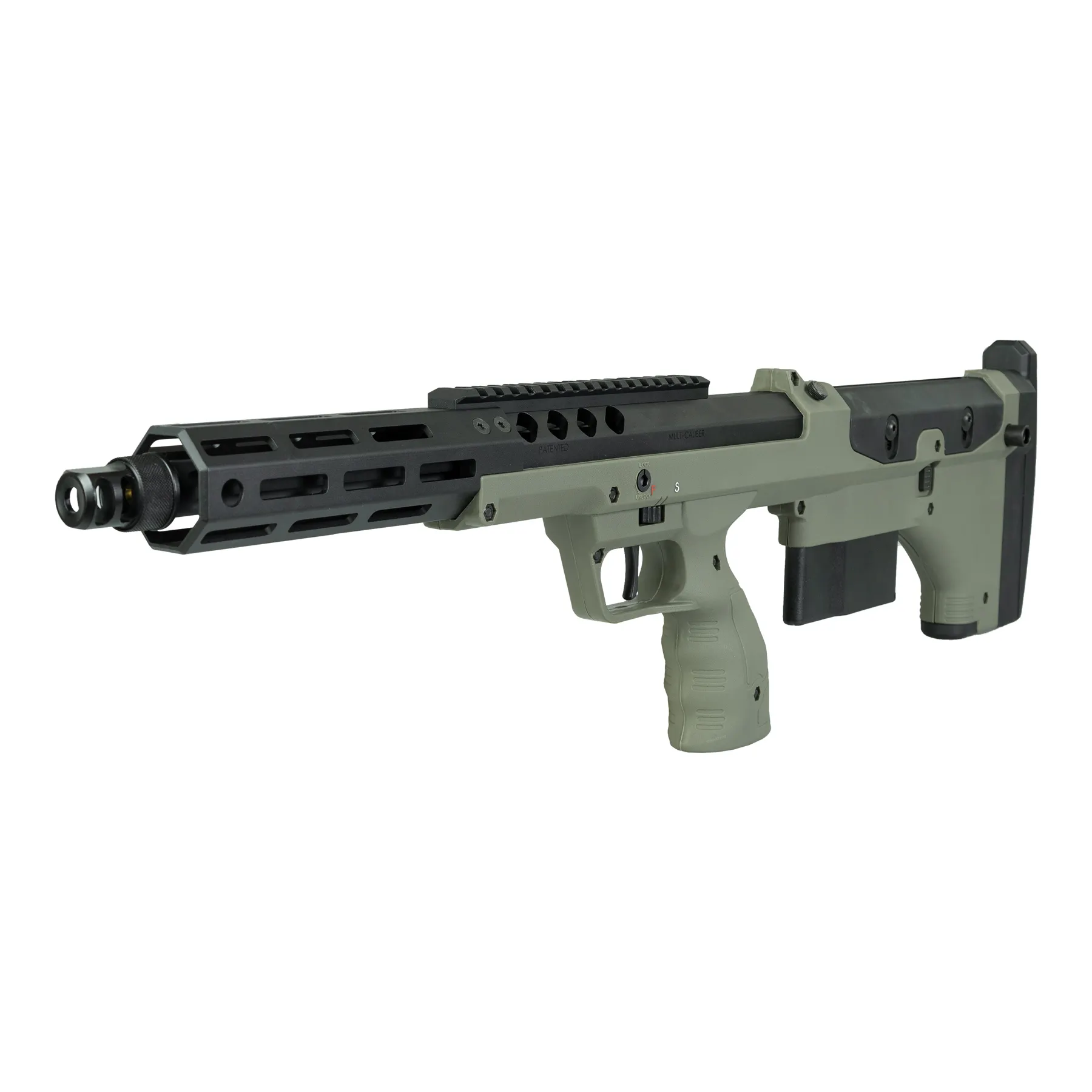 Silverback SRS A2/M2 16" pull-bolt Scharfschützengewehr, OD Silverback SRS A2/M2 16" pull-bolt Scharfschützengewehr, OD
