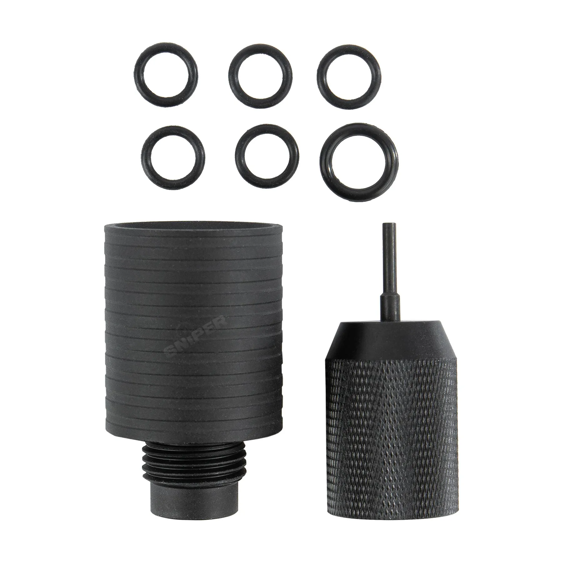 Portable Co2 Charger Kit, Black