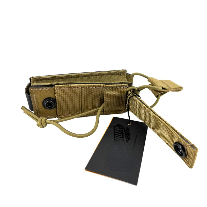 Conquer Single Pistol Mag Pouch, OD