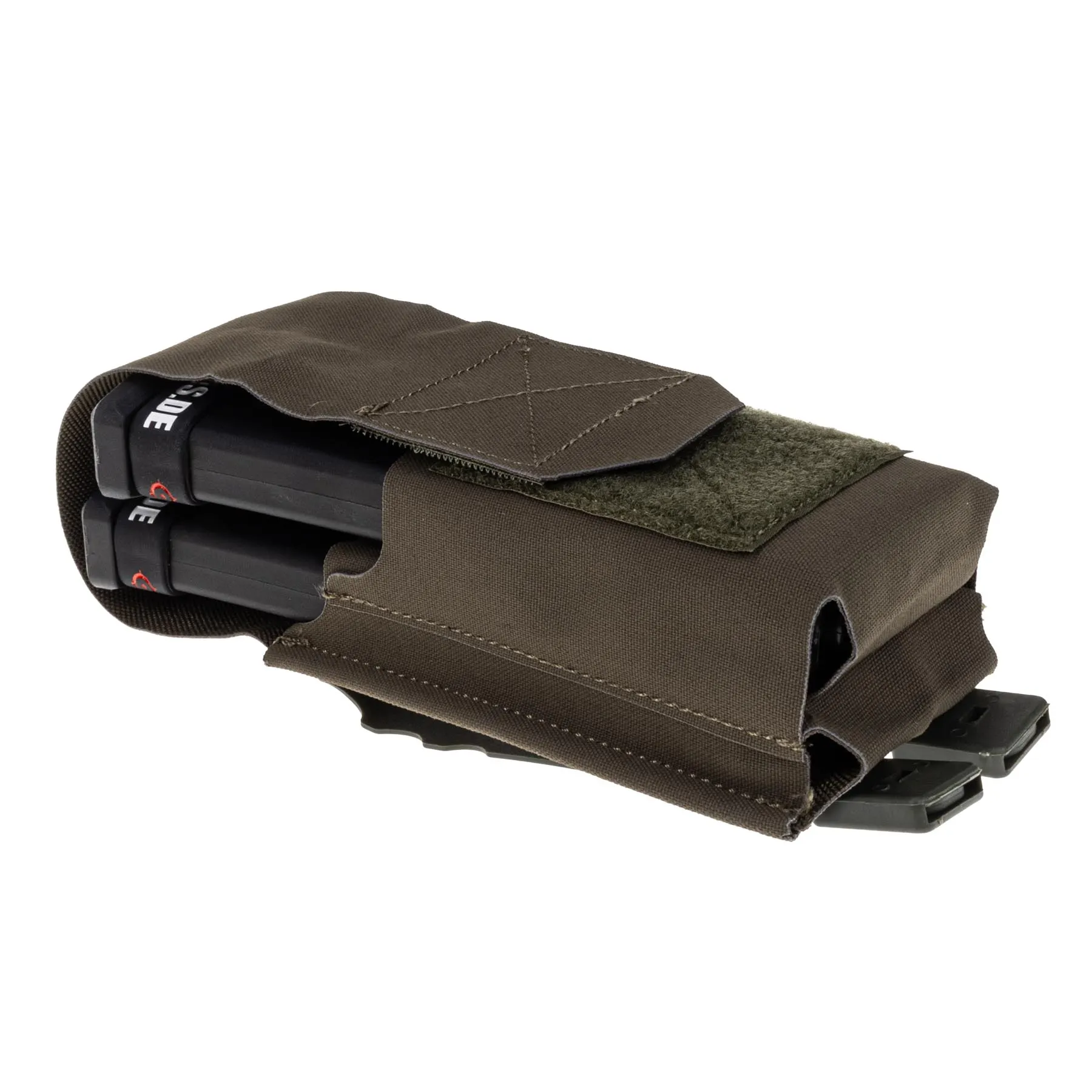 Reapo Double Magazine Pouch w/ Flap, Ranger Green