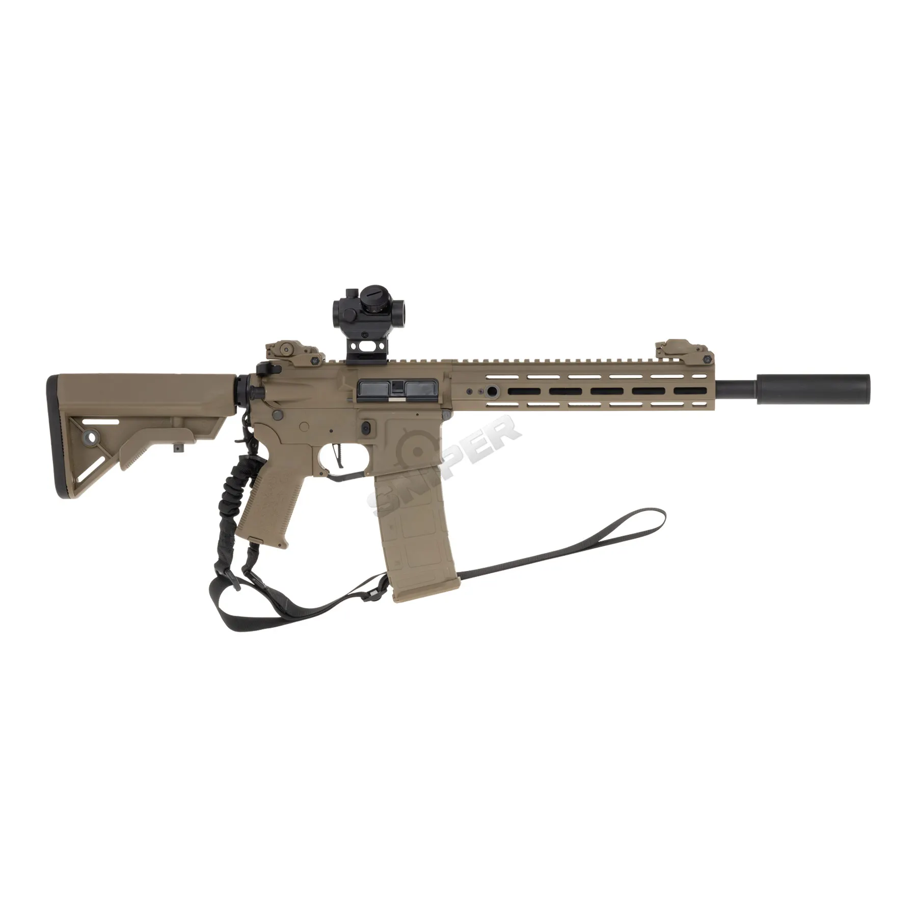 Prep my Airsoft - Lancer Hellion M-Lock 10" Gen 3 w/ Nebula ETU (S)AEG, Dark Earth