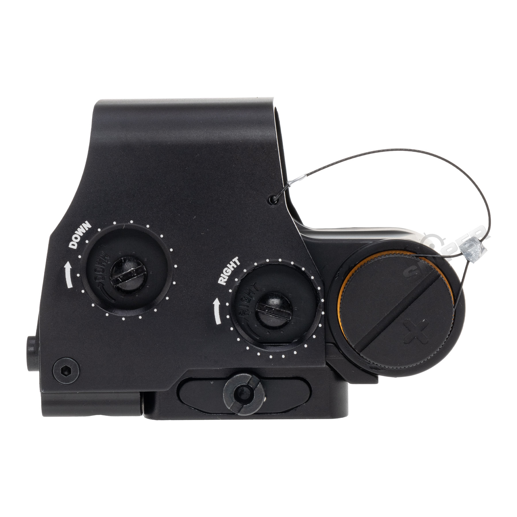 Reapo R558 Holo Red Dot Visier w/ 3x Magnifier, Black