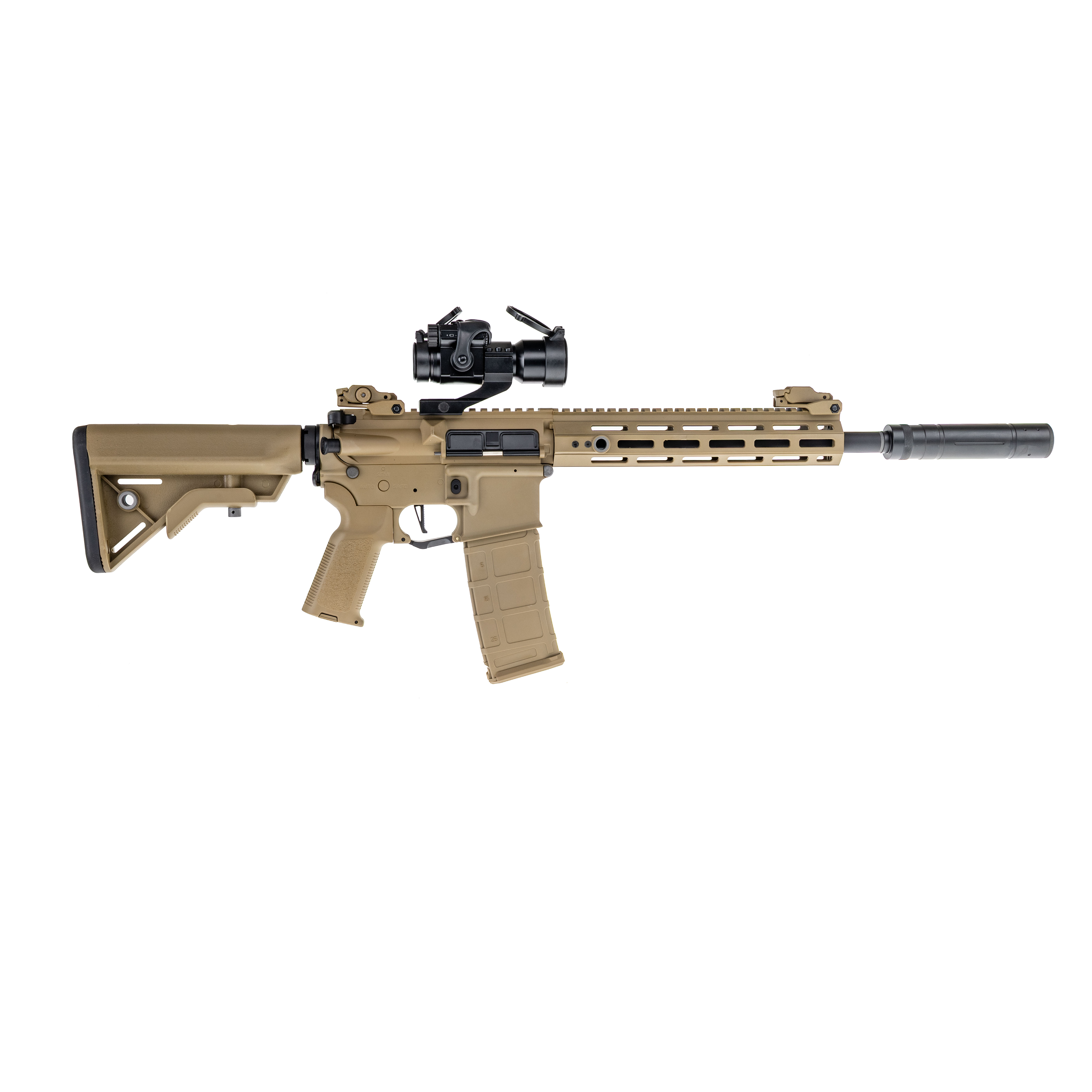 Prep My Airsoft - Lancer Hellion M-Lock 10" Gen 3 w/ Nebula ETU (S)AEG, Dark Earth