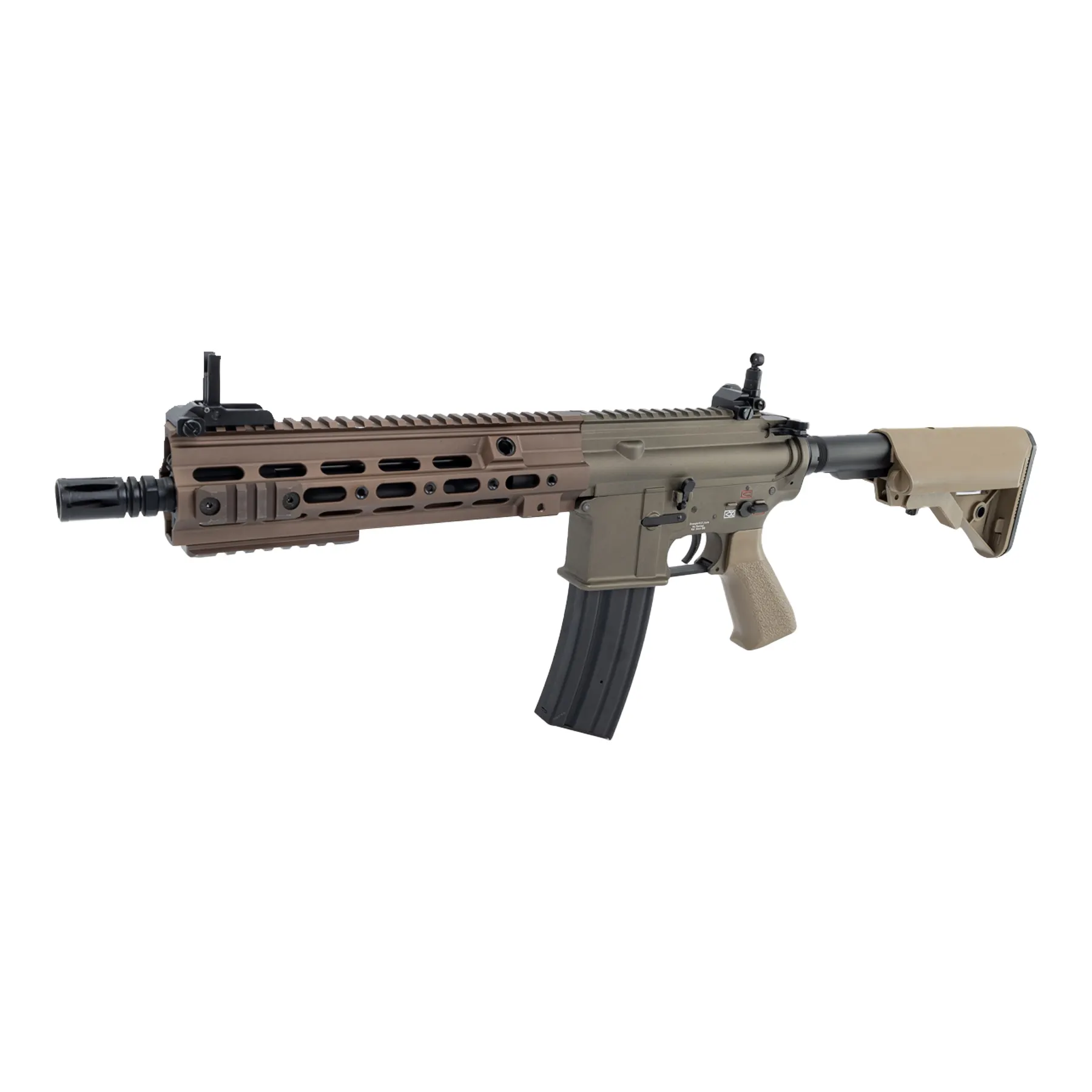 Double Bell DB16 10" AEG < 0,5 Joule Softair Gewehr, Tan