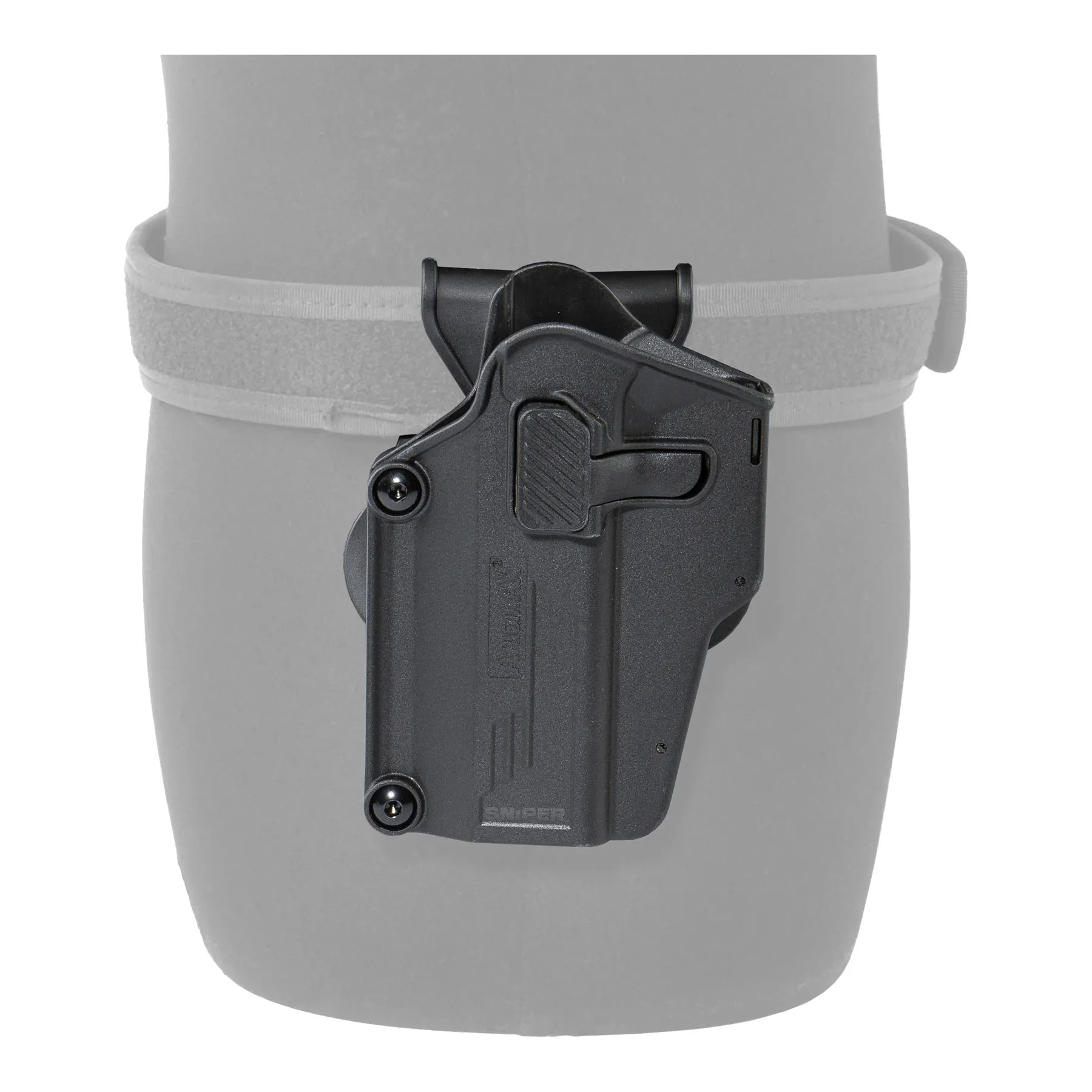 Universal Paddle Holster, Multi Fit, links, Black