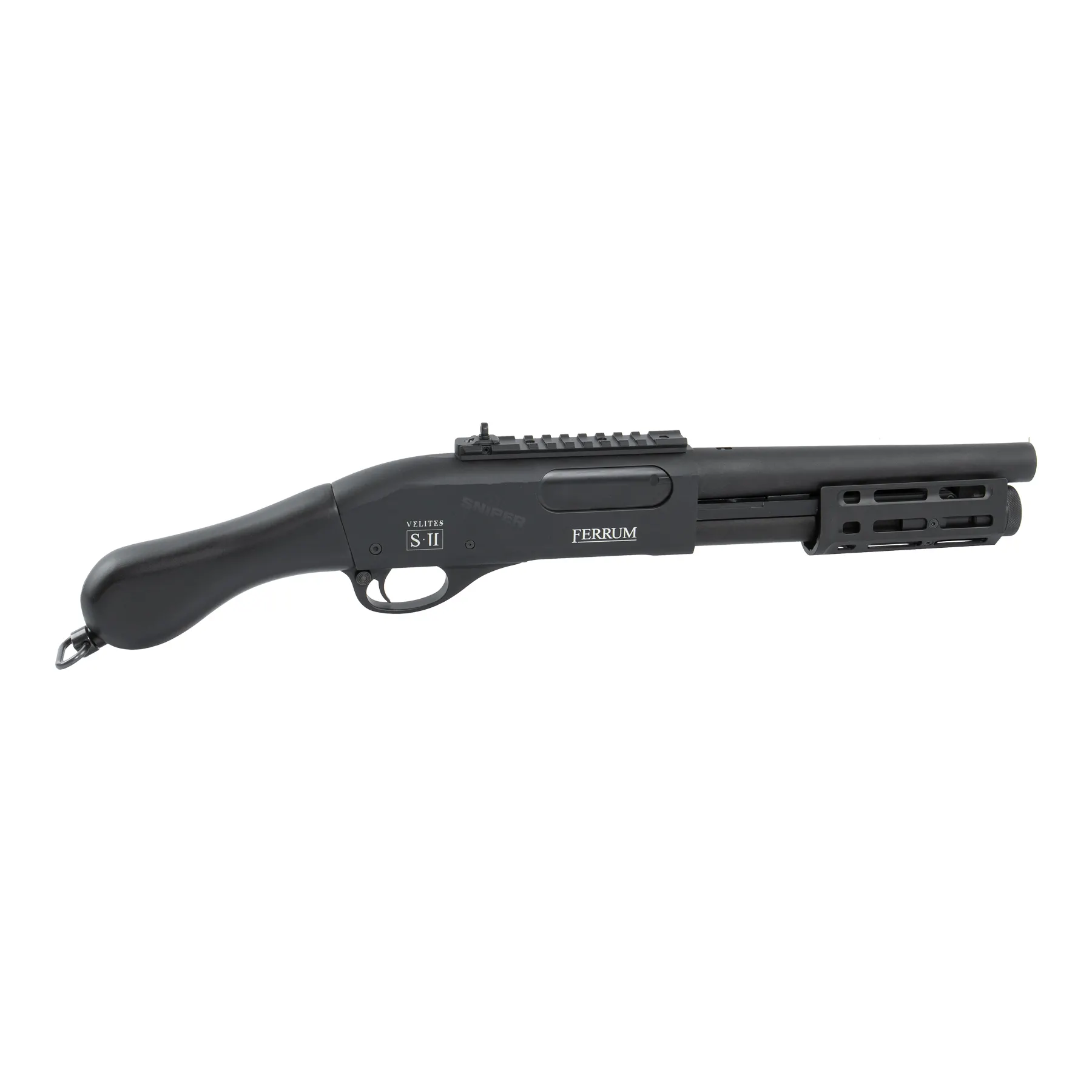 Velites Pumpgun Ferrum S-II, Black