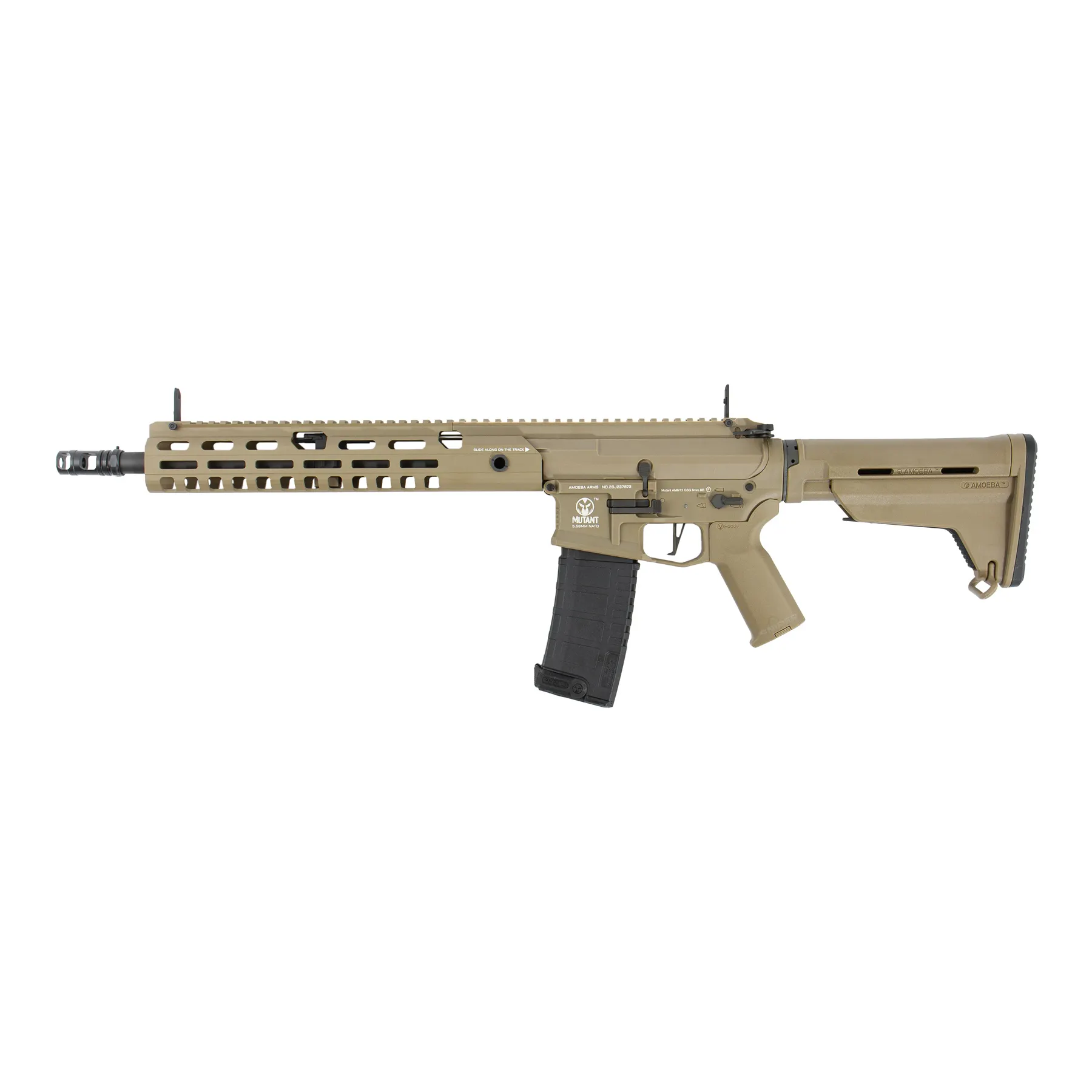 Ares Amoeba M4 Mutant AMM13 EFCS (S)AEG, Dark earth