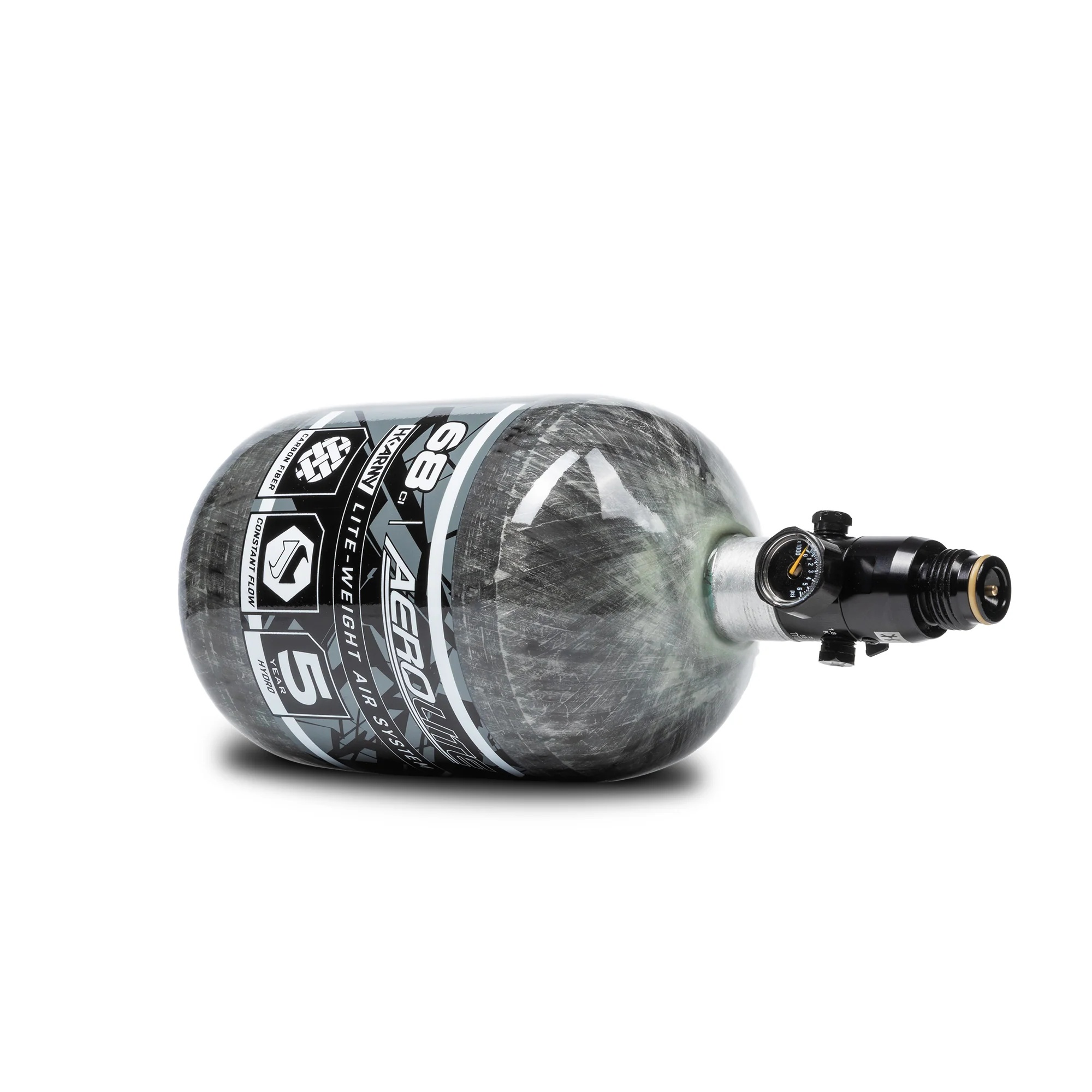 HK Army Aerolite Carbon Fiber Tank w/ Regulator 68/4500, Clear