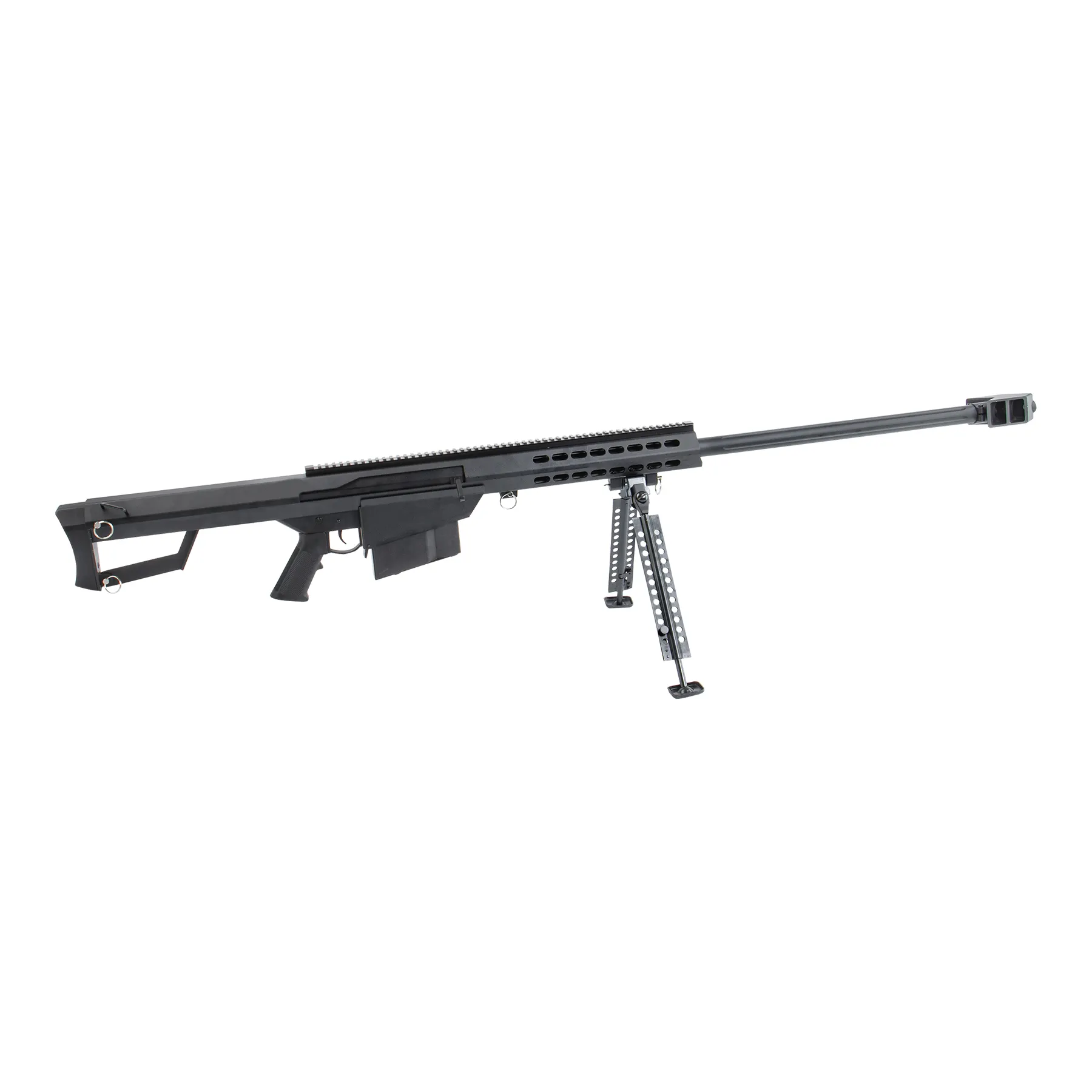 Barrett M82 Scharfschützengewehr w/ Bipod (S)AEG, Black