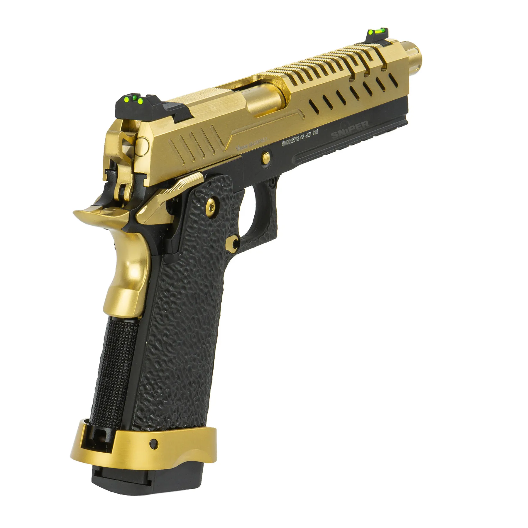 Vorsk Hi-Capa 5.1 Black/Gold, GBB