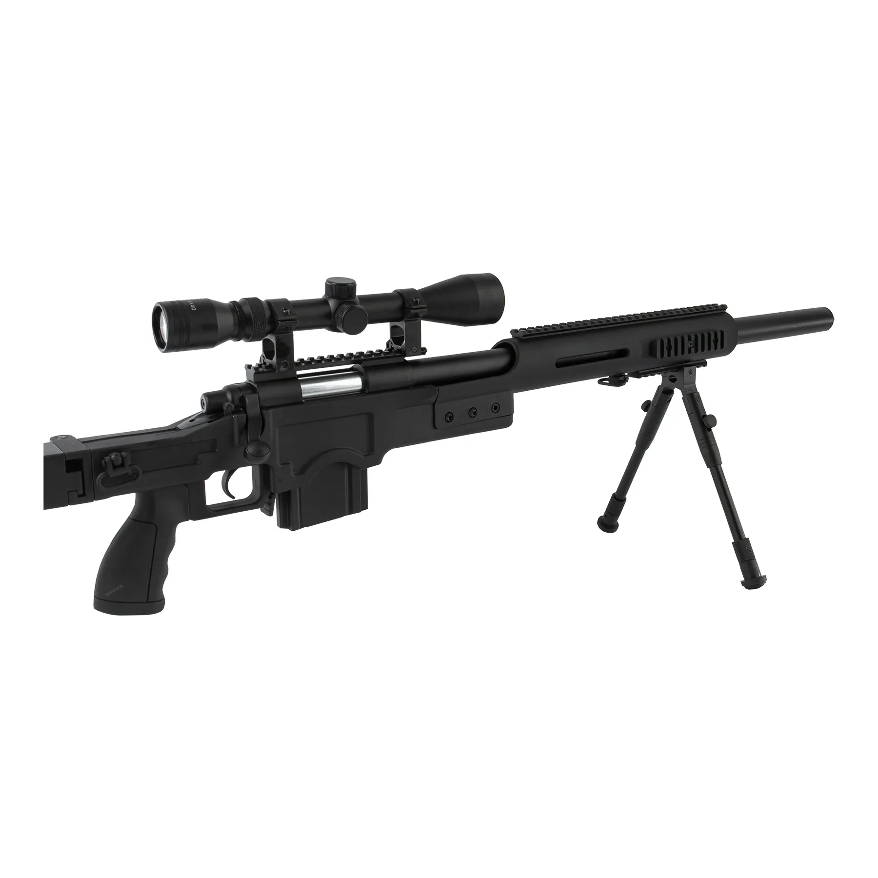MB4410 Sniper Rifle Full Set, Black MB4410 Sniper Rifle Full Set, Black