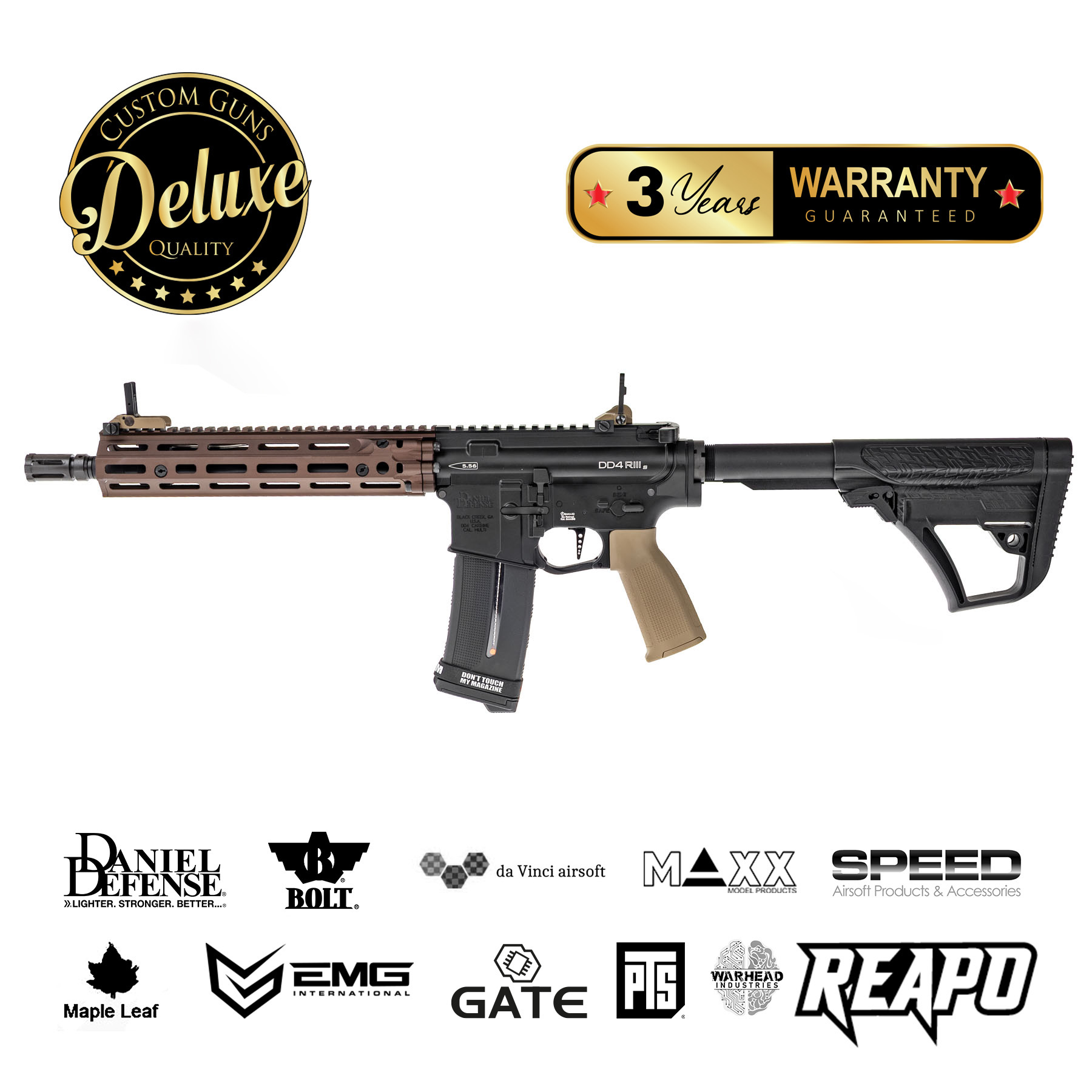 SAC Daniel Defense RIS III (S)AEG New Gen, Dualtone
