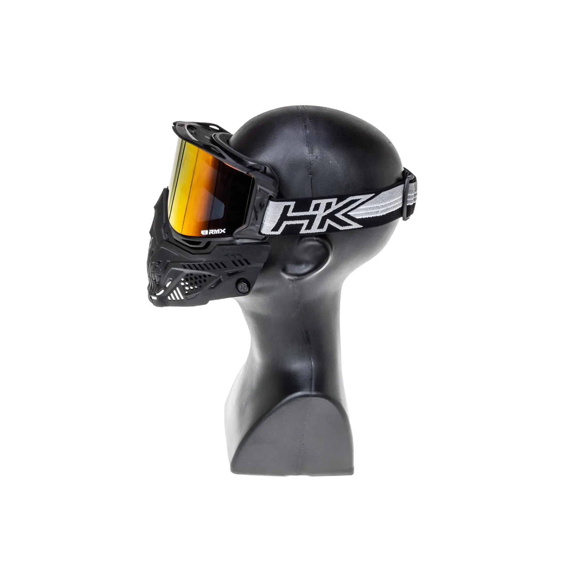 RMX GHOST Edition Goggle System, black fire