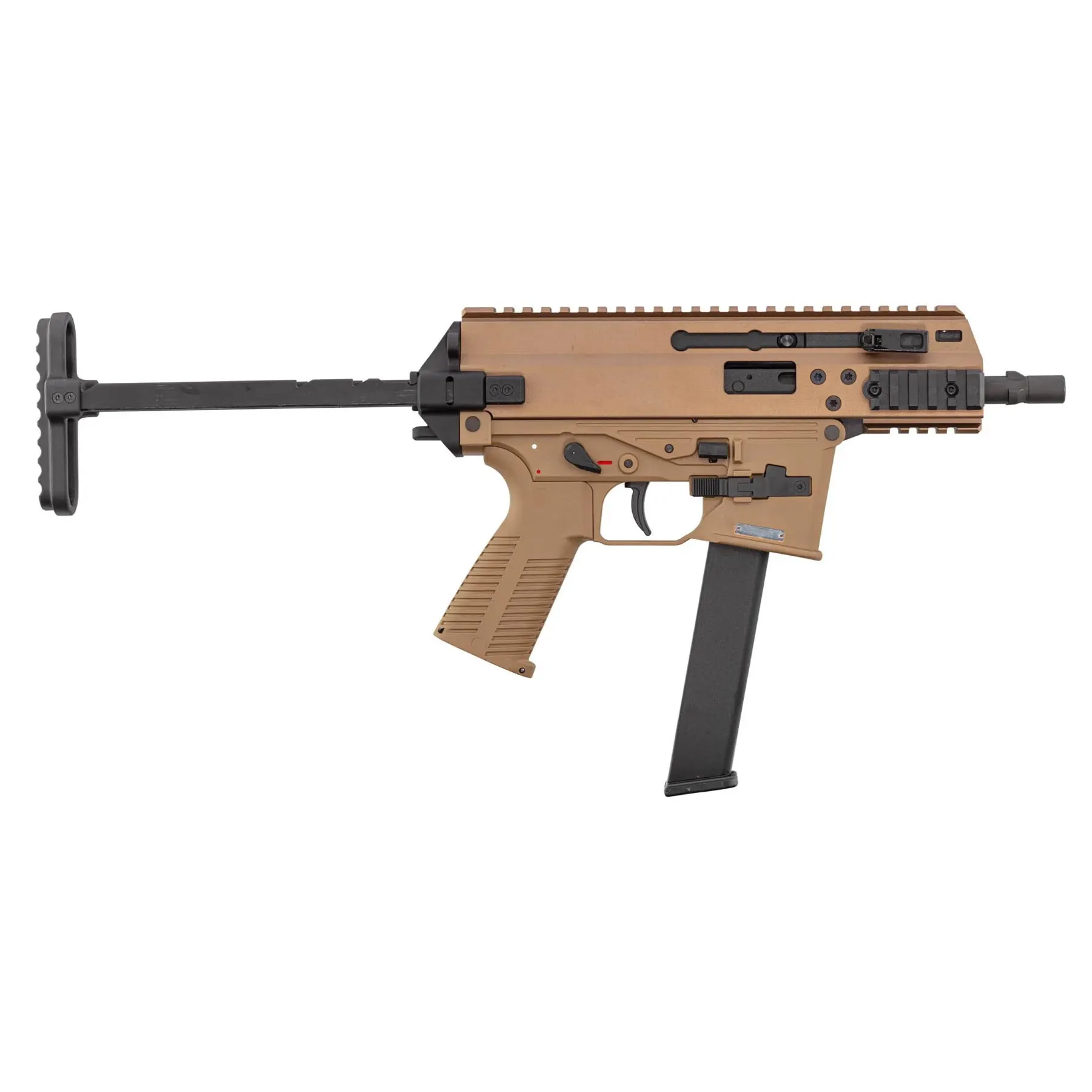 Maruyama SCW-9 Submachine GBB Gun, Tan Maruyama SCW-9 Submachine GBB Gun, Tan