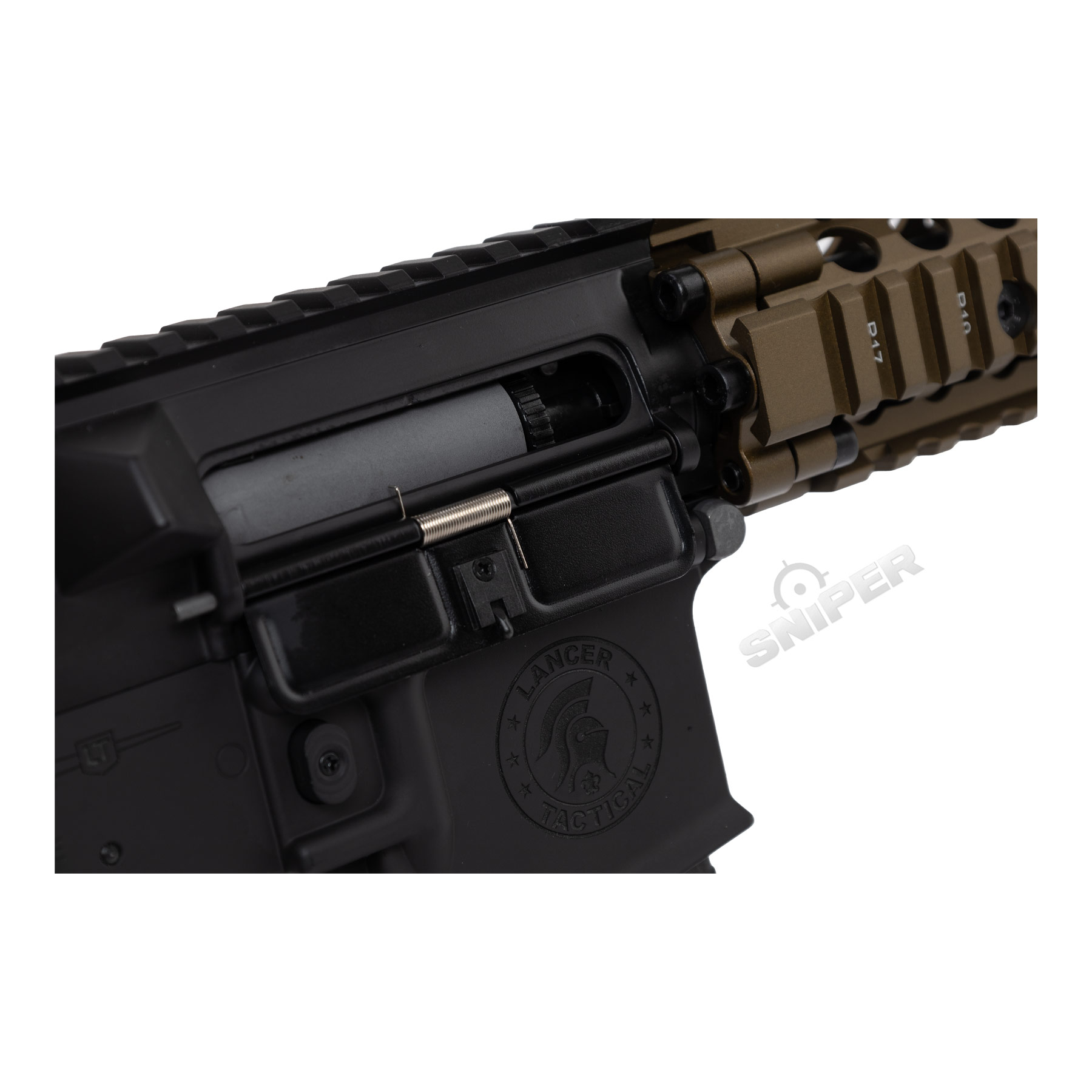 Einsteiger Set #2 - Lancer MK18 Gen3 ETU Full Metal (S)AEG, Black/Bronze