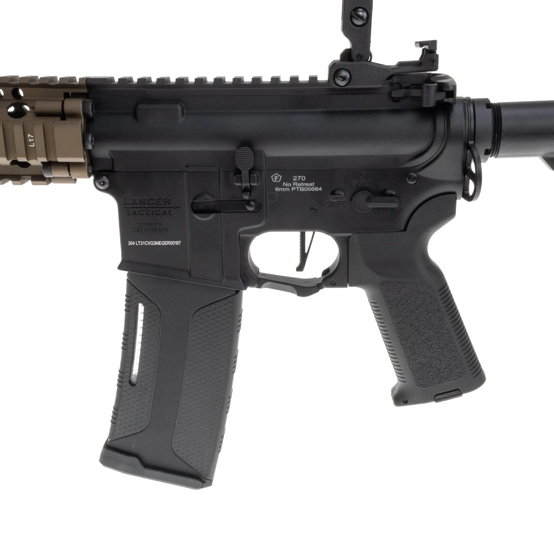 Lancer MK18 Gen3 New Version w/ ETU Full Metal (S)AEG, Black/Bronze