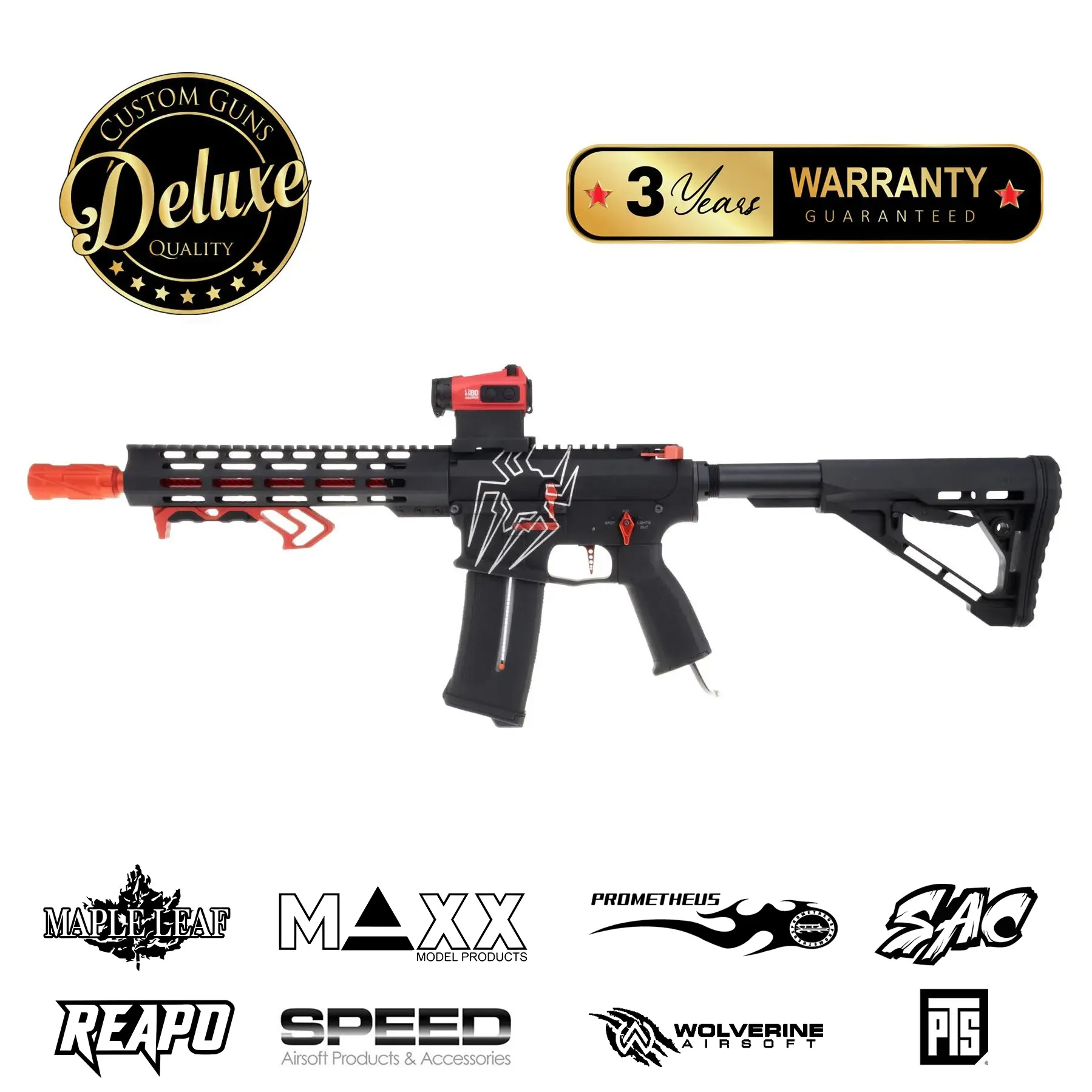 SAC AR SOLID - "Airsoft Dudes" Edition, HPA