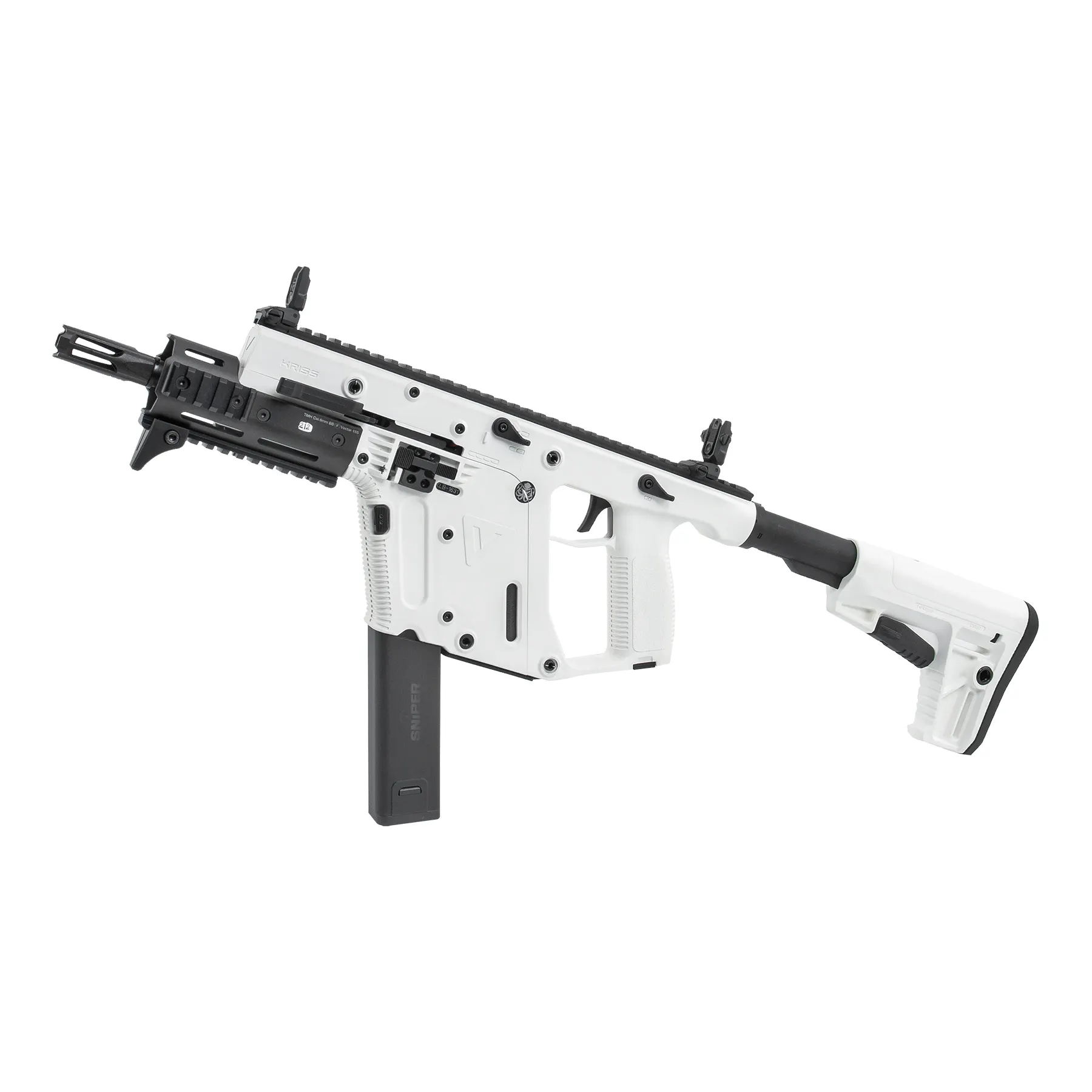 Kriss Vector (S)AEG, White Alpine