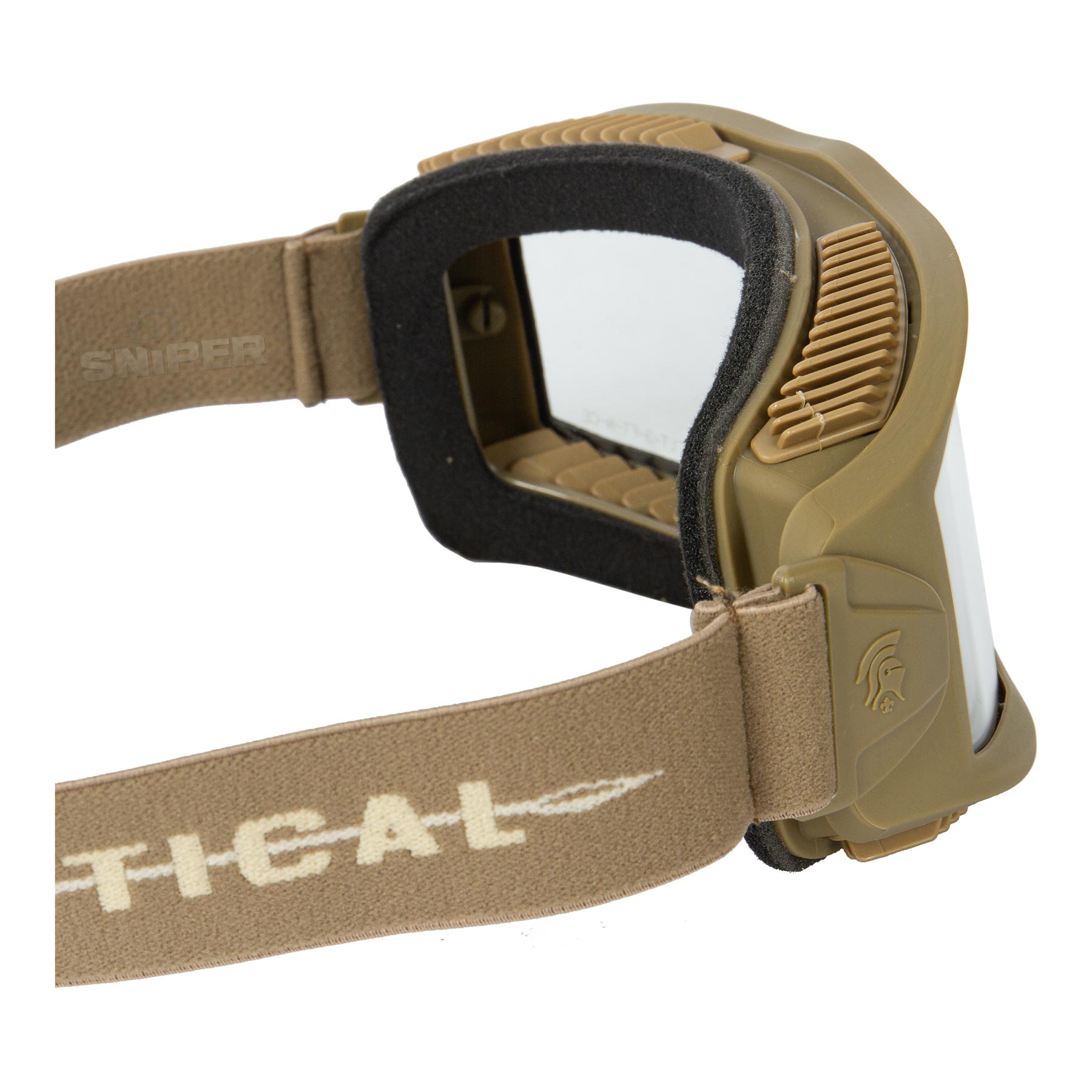Aero Thermal Series Mask, Tan/Clear
