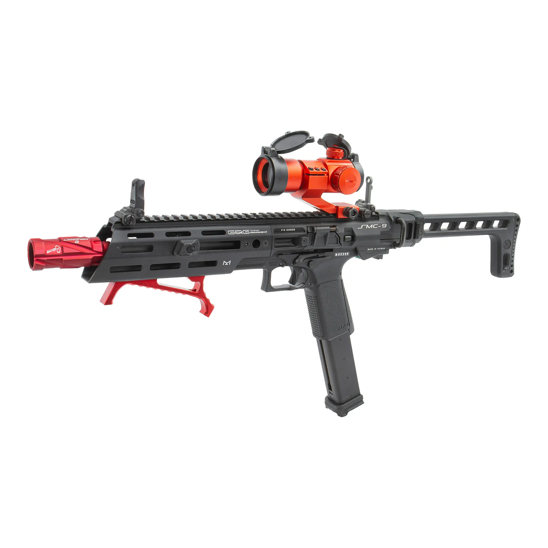 Prep my Airsoft - G&G SMC 9 Full Metal GBB Softair Pistole