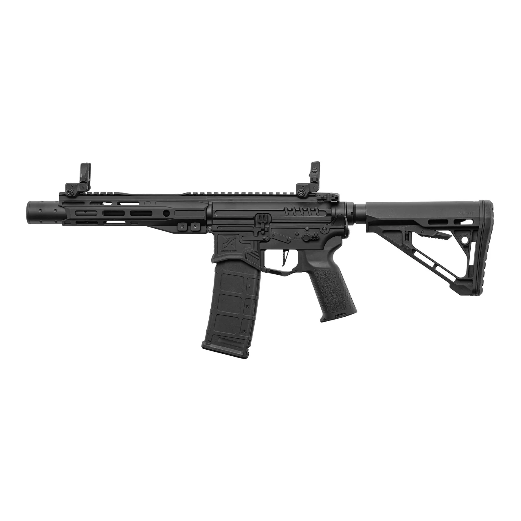 Zion Arms Gen4 w/ Nebula II 8" M-Lok (S)AEG, Black Zion Arms Gen4 w/ Nebula II 8" M-Lok (S)AEG, Black