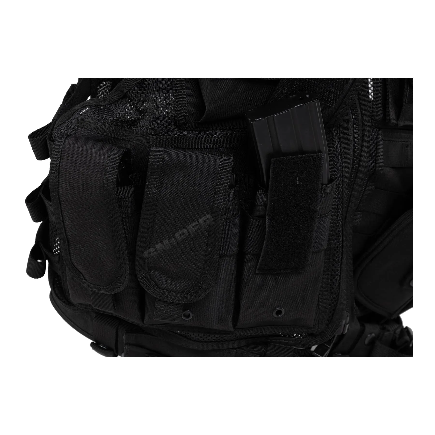 Reapo Tactical Mesh Vest, Black Reapo Tactical Mesh Vest, Black