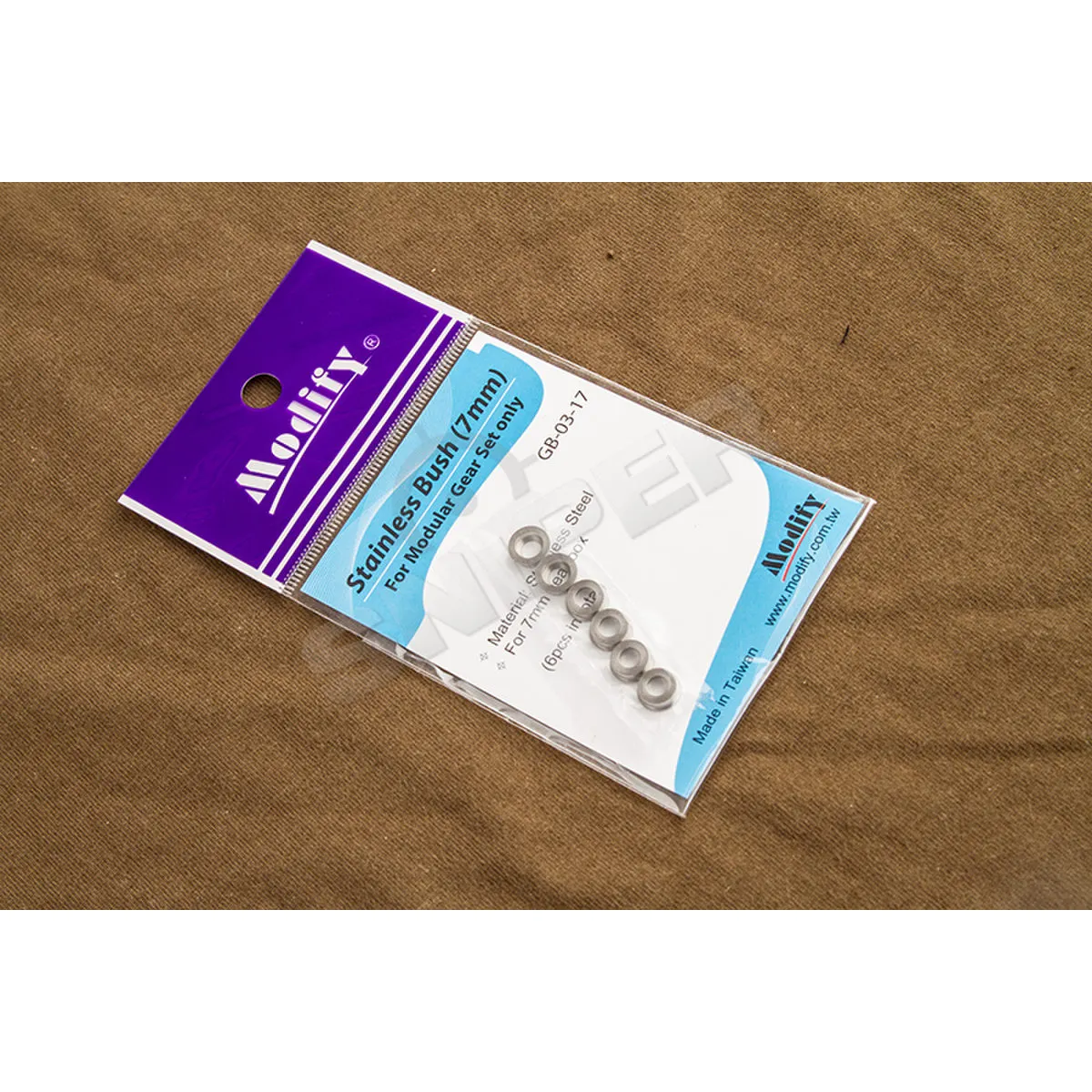 Stainless Bushing 7mm (Modular Gear Set) Stainless Bushing 7mm (Modular Gear Set)