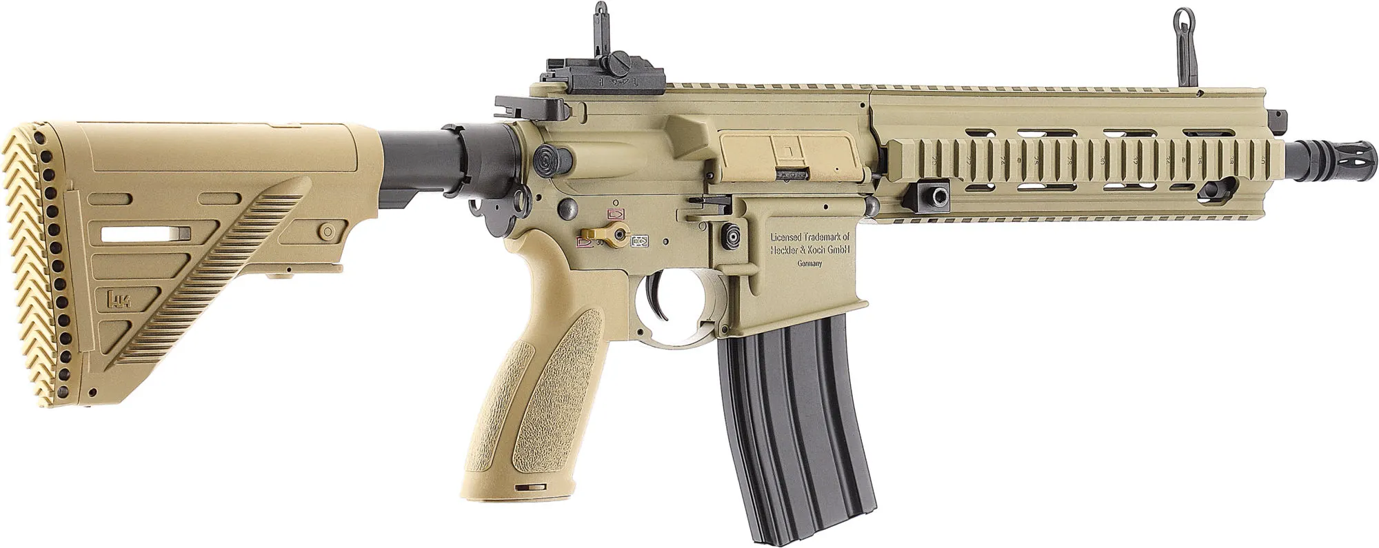 Heckler und Koch HK416 A5 EyeTrace SL (S)AEG, Tan/Brown