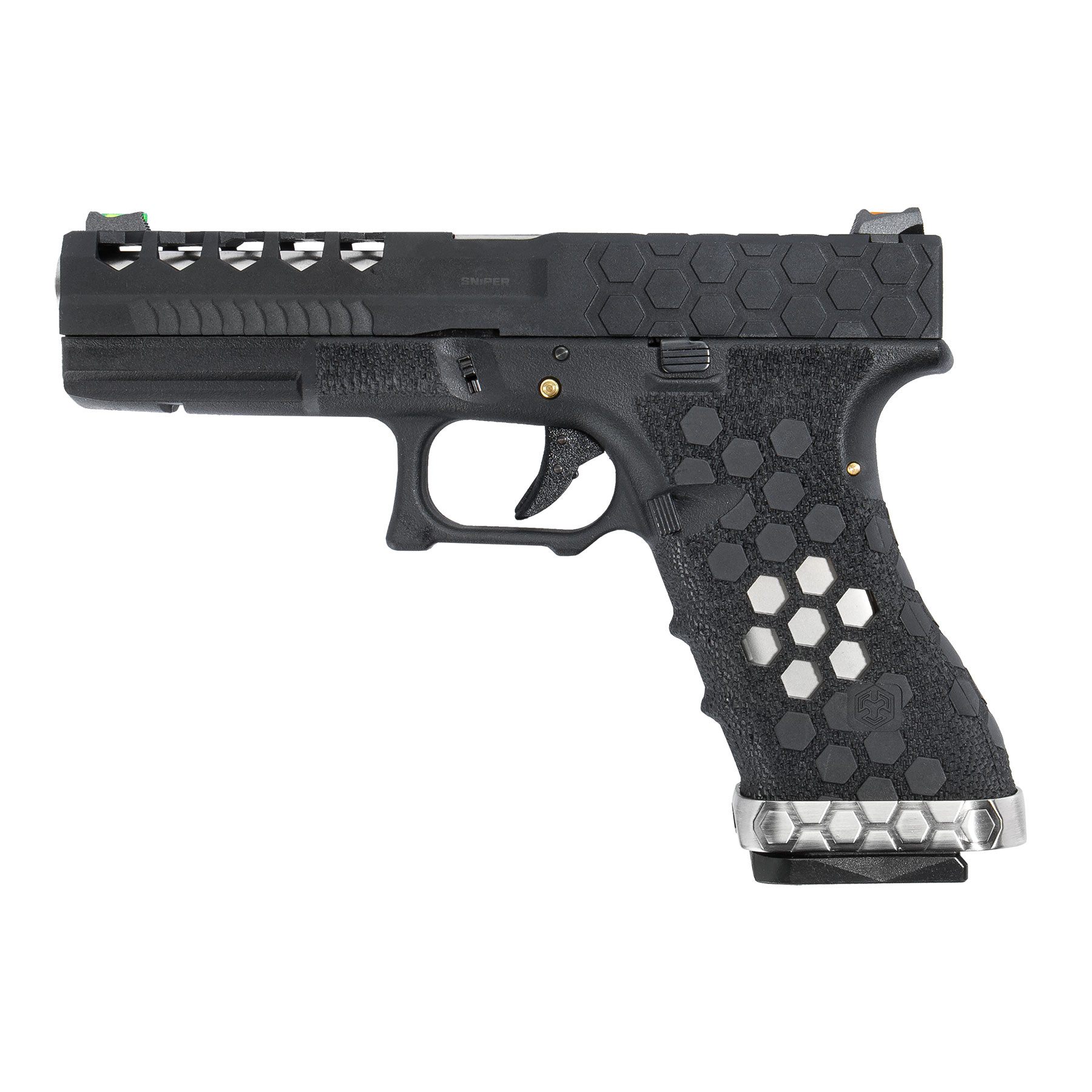 VX0101 Hex Cut Pistol, GBB