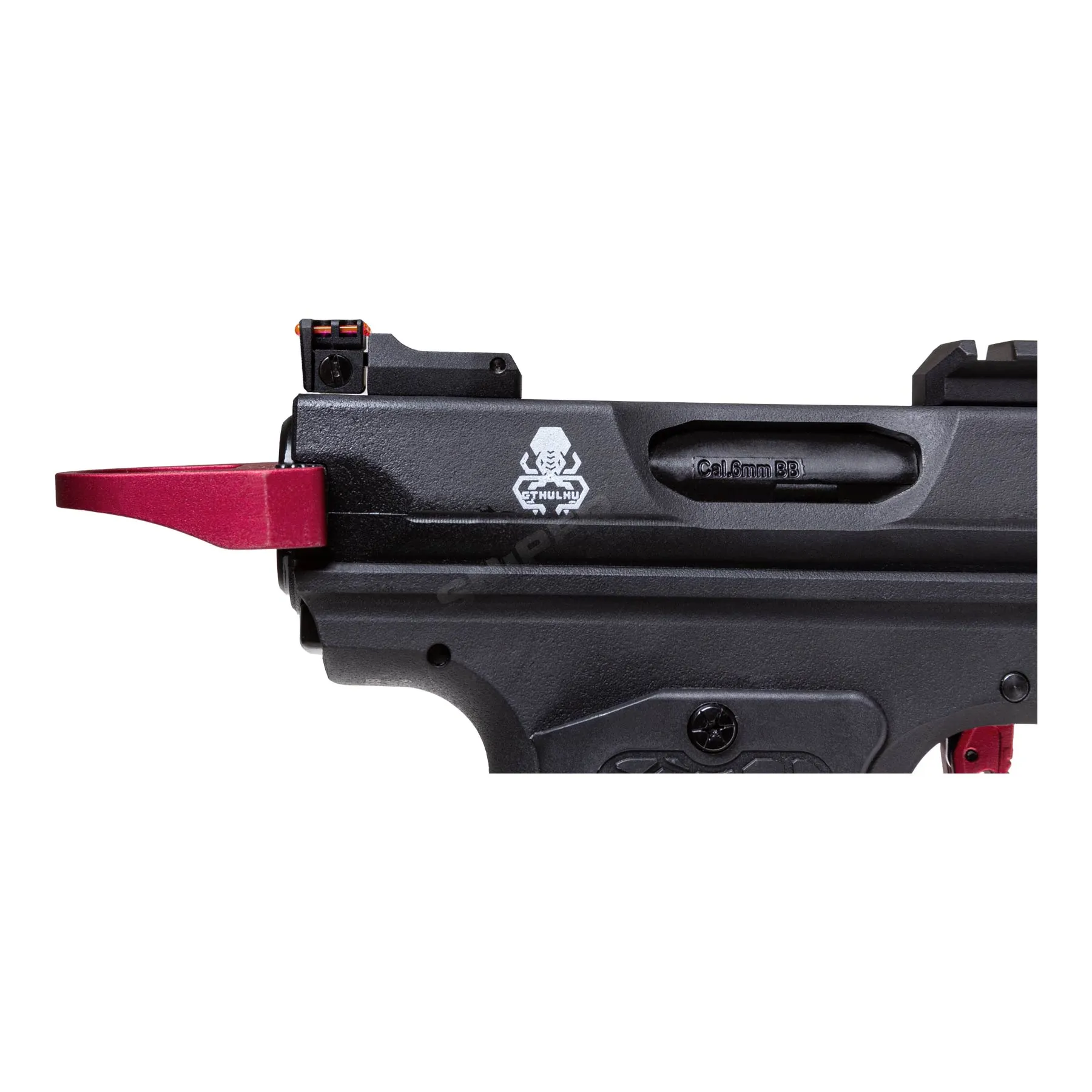 Lancer Tandemkross Cthulhu GBB Softair Pistole, Black/Red