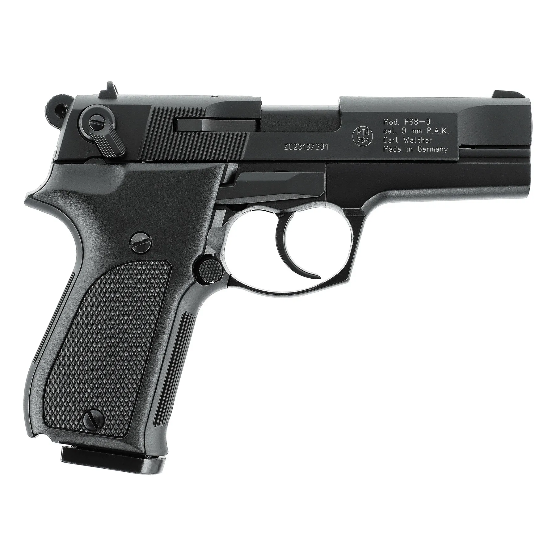 Walther P88 Schreckschusspistole 9mm P.A.K, Black