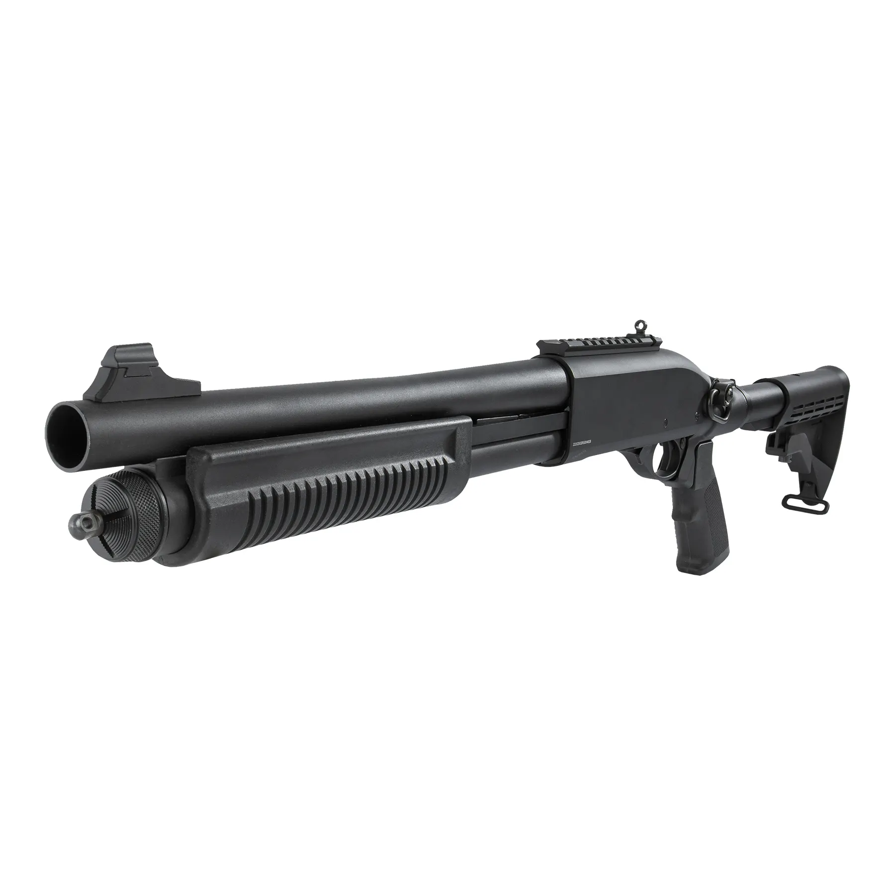 M870 RAS Tri-Shot Action Pumpgun, Black M870 RAS Tri-Shot Action Pumpgun, Black