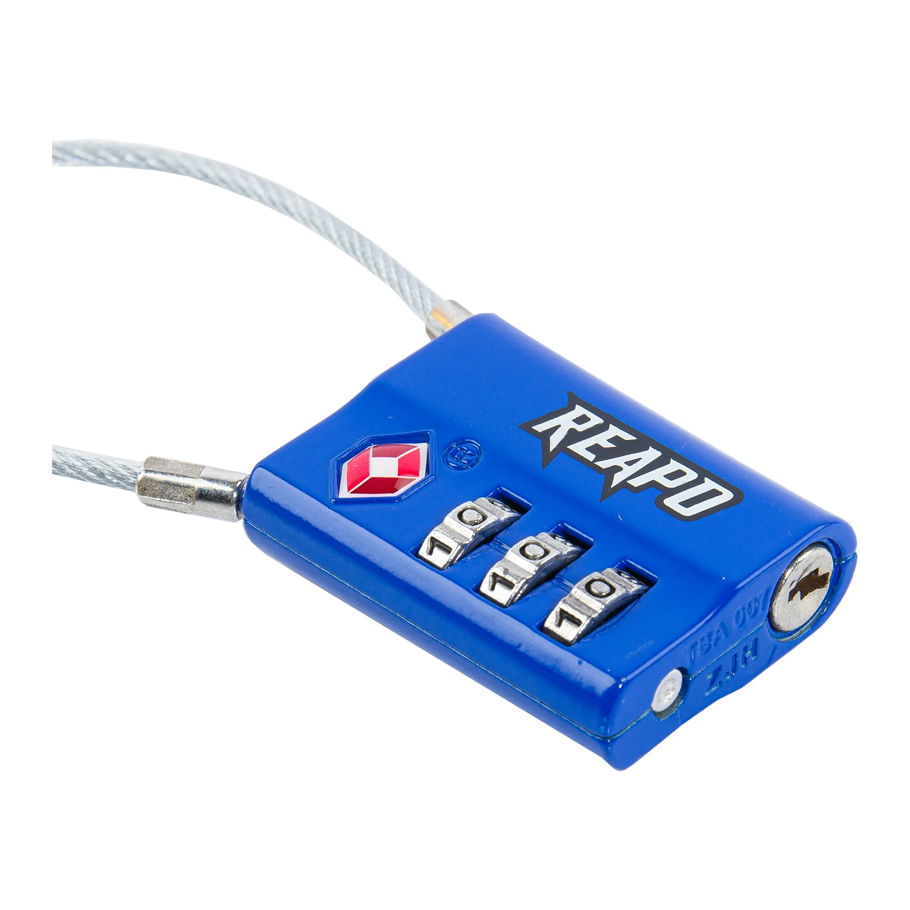 Reapo XL Zahlenschloss TSA lock, Blau
