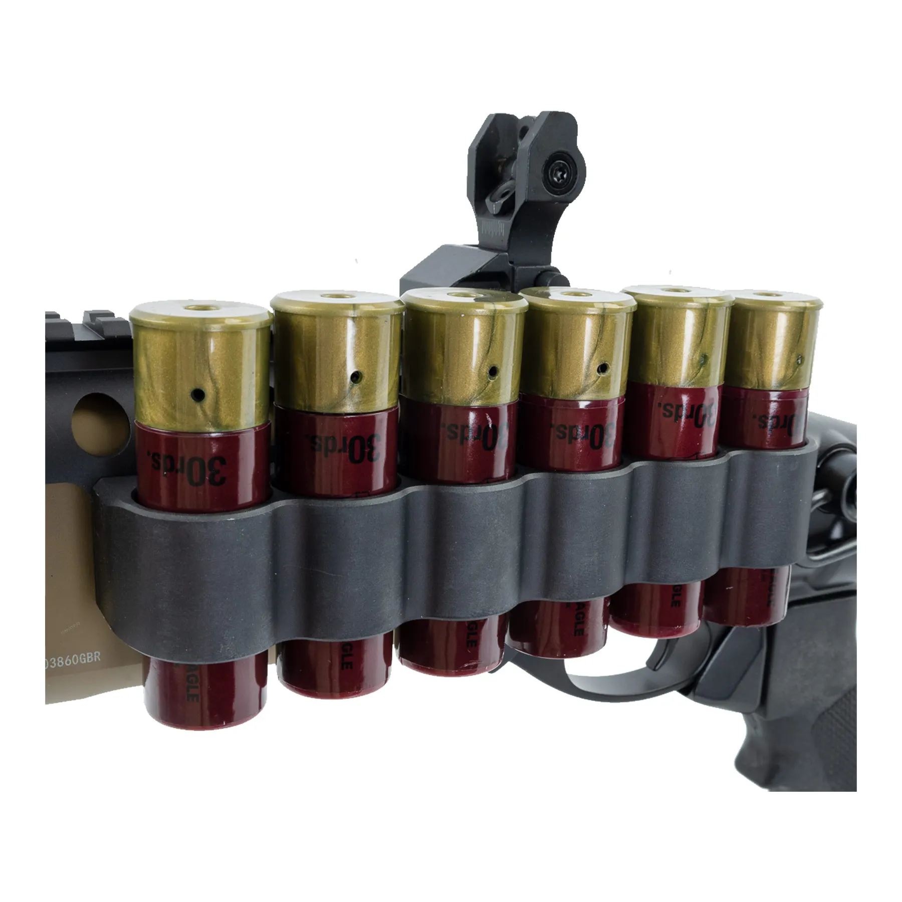 M870 AR Tactical Tri-Shot Gas Action Shotgun, Tan M870 AR Tactical Tri-Shot Gas Action Shotgun, Tan