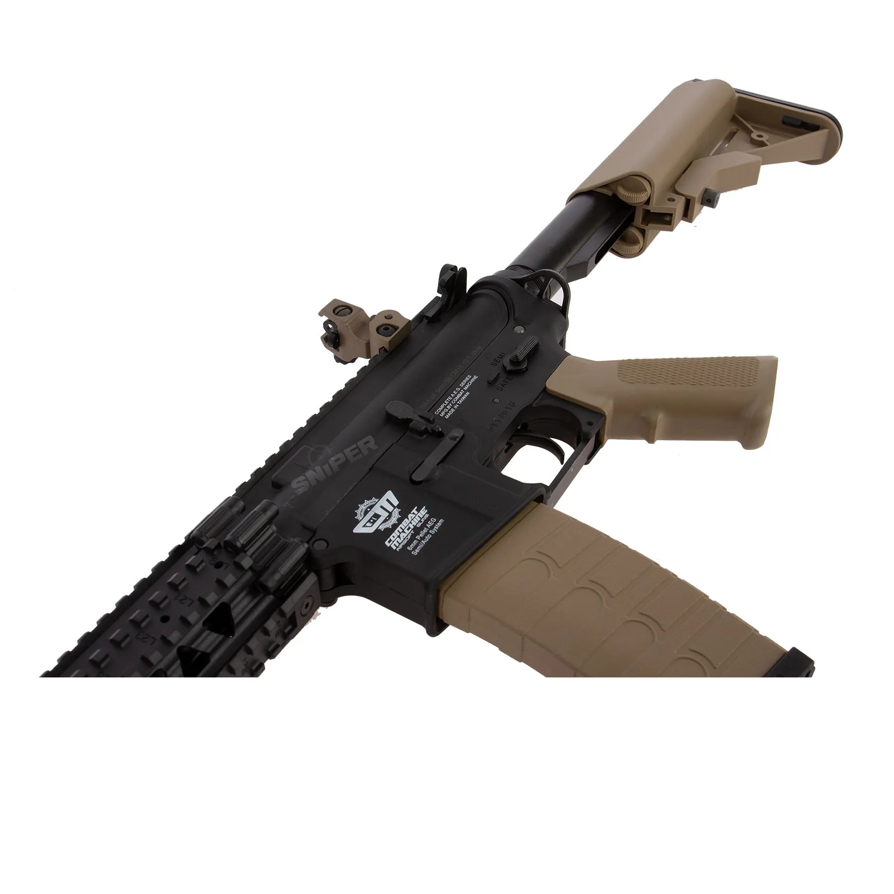 CM18 MOD1 0,5 Joule AEG Softair Gewehr, Black