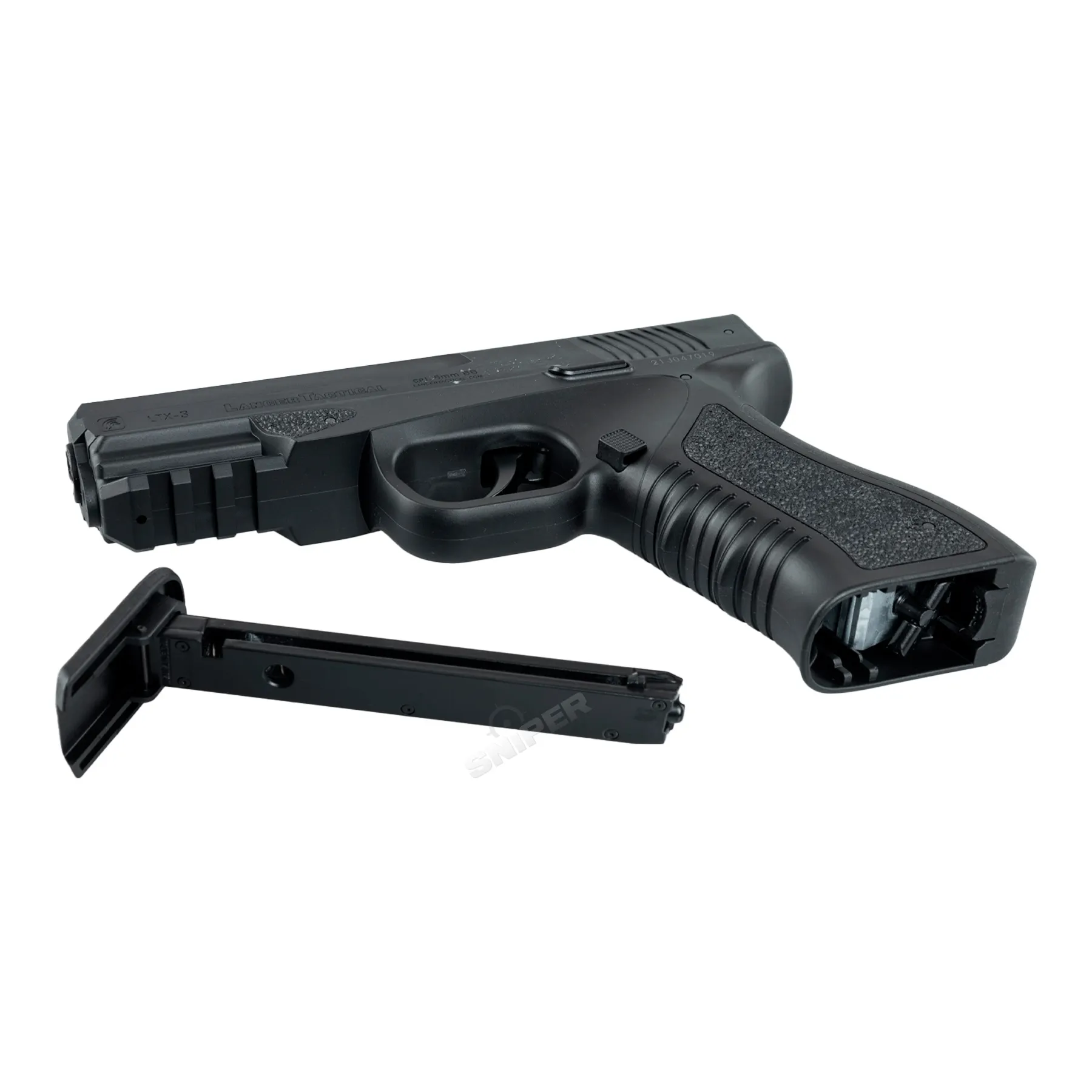 Lancer Tactical LTX-3 Softairpistole, Co2, GBB