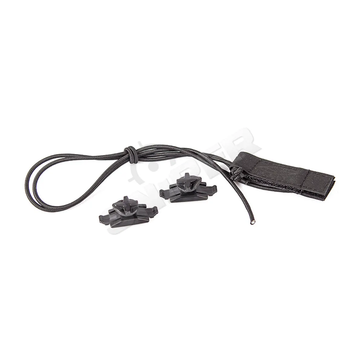 Boogie Shock Cord/Velcro Kit, Black Boogie Shock Cord/Velcro Kit, Black