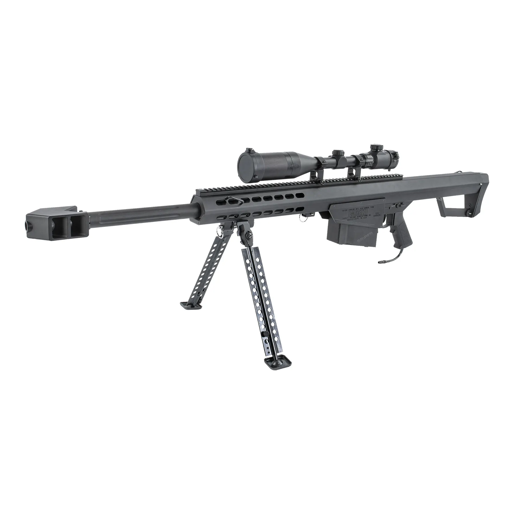 SAC Barrett Licensed M82A1 x Wolverine CQB Scharfschützengewehr HPA SAC Barrett Licensed M82A1 x Wolverine CQB Scharfschützengewehr HPA