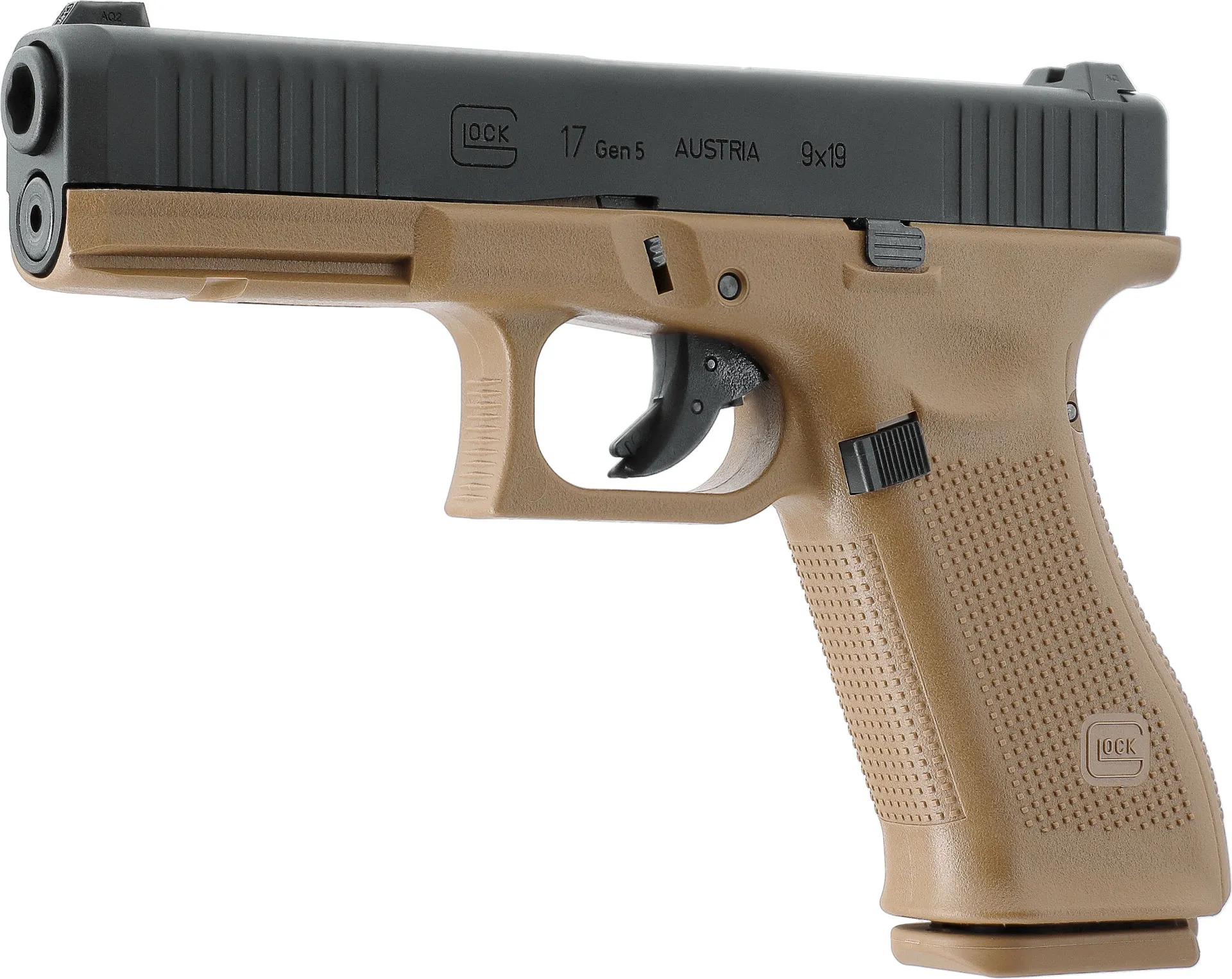 Glock 17 Gen 5 GBB Softair Pistole, French Army