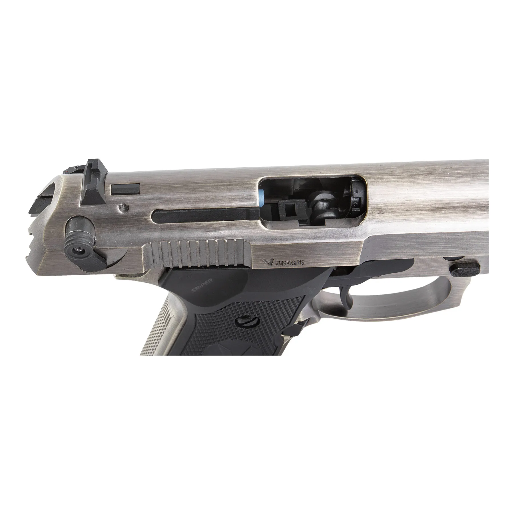 Vorsk VM9 Osiris GBB, Brushed Alu