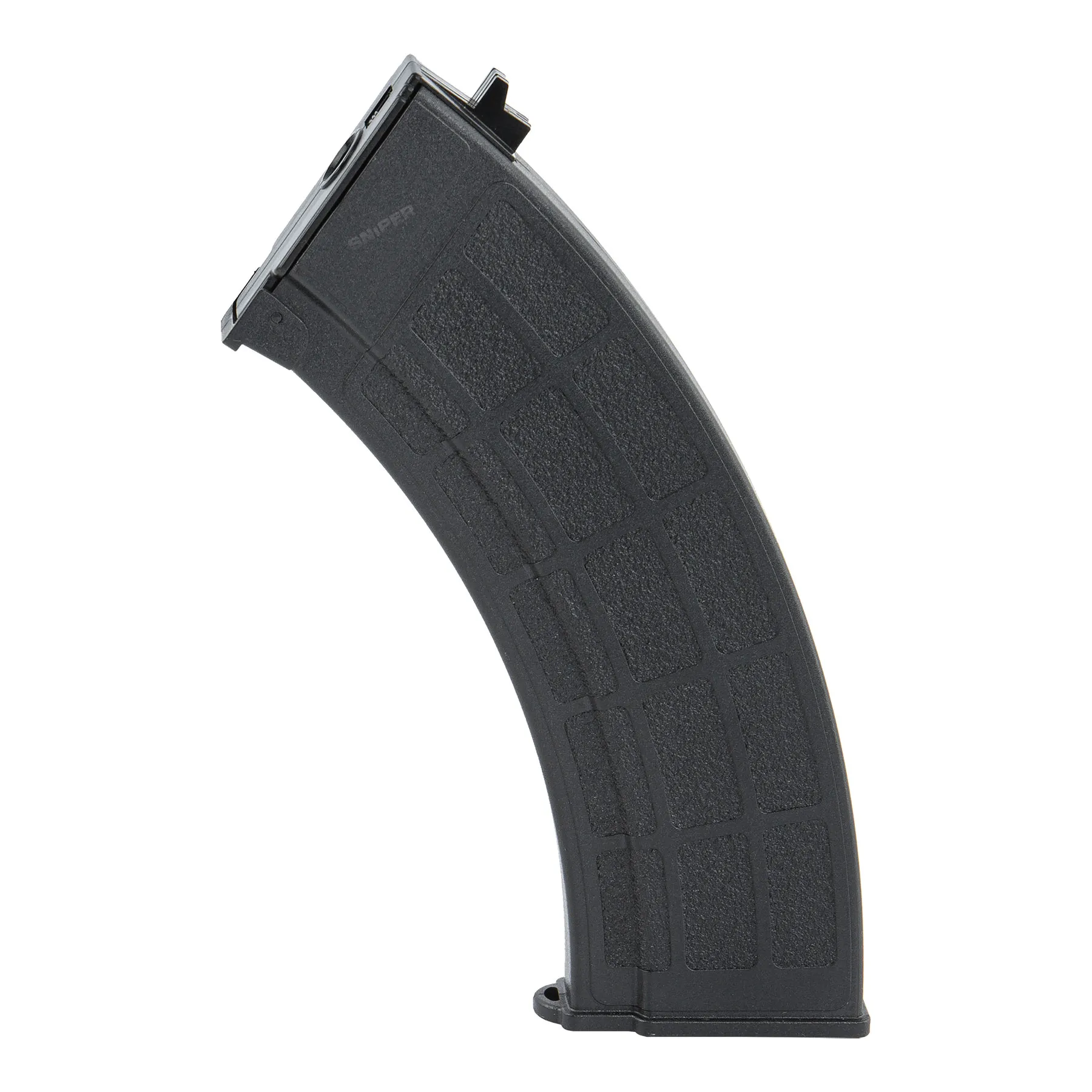 Tactical Mid cap AK Magazin, 200rds, Black Tactical Mid cap AK Magazin, 200rds, Black