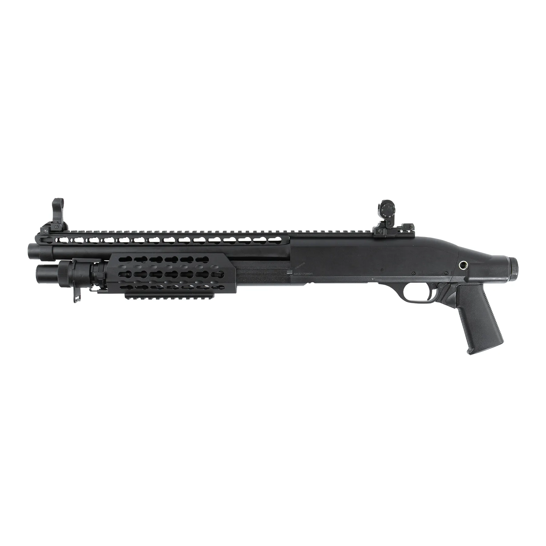 Velites Ferrum Pumpgun S-II, Black