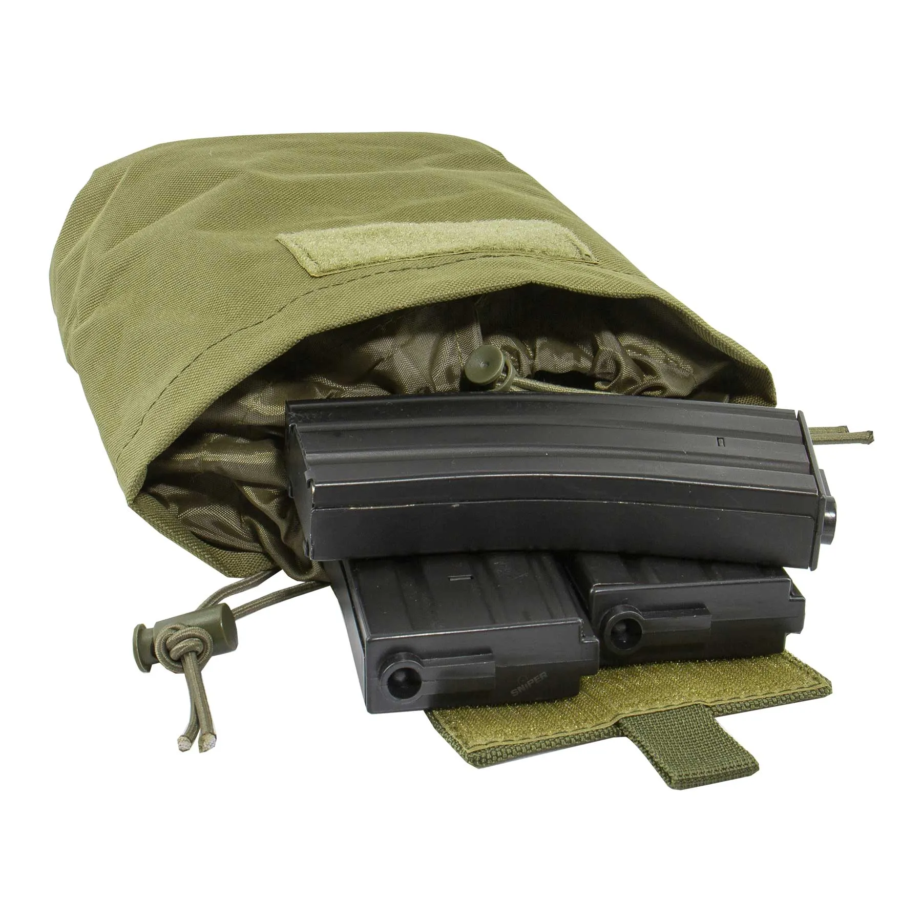 Folding Dump Pouch, OD Green