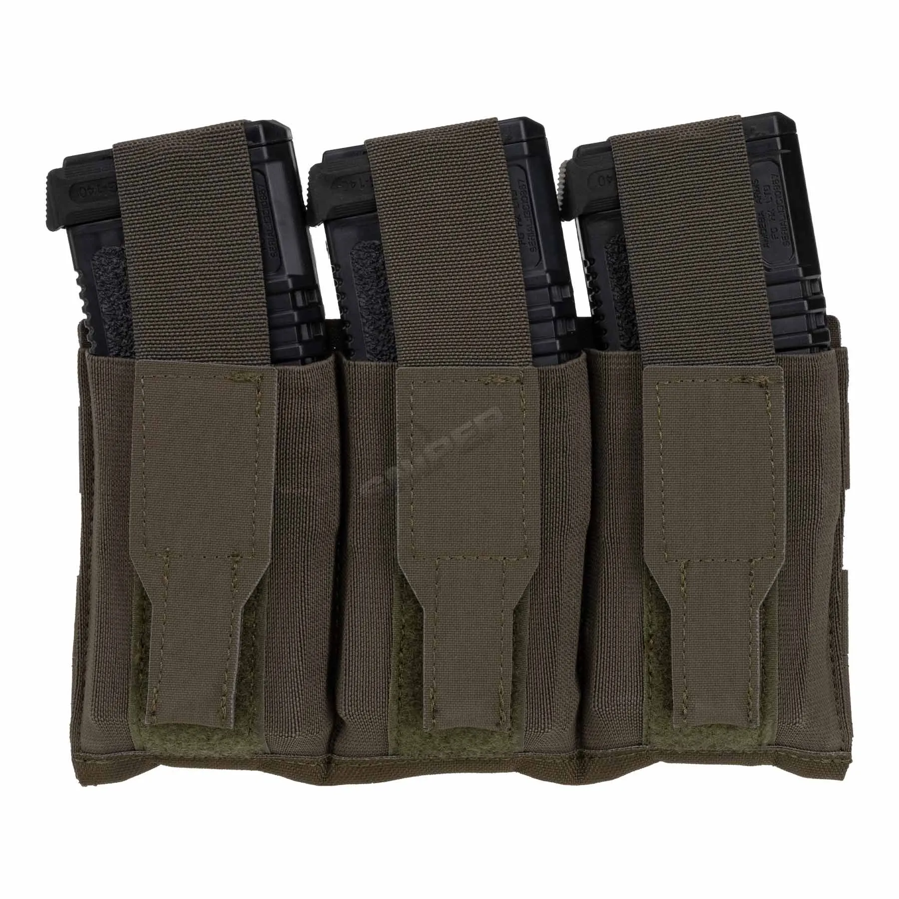 Reapo Triple Mag Pouch w/ Velcro, Ranger Green