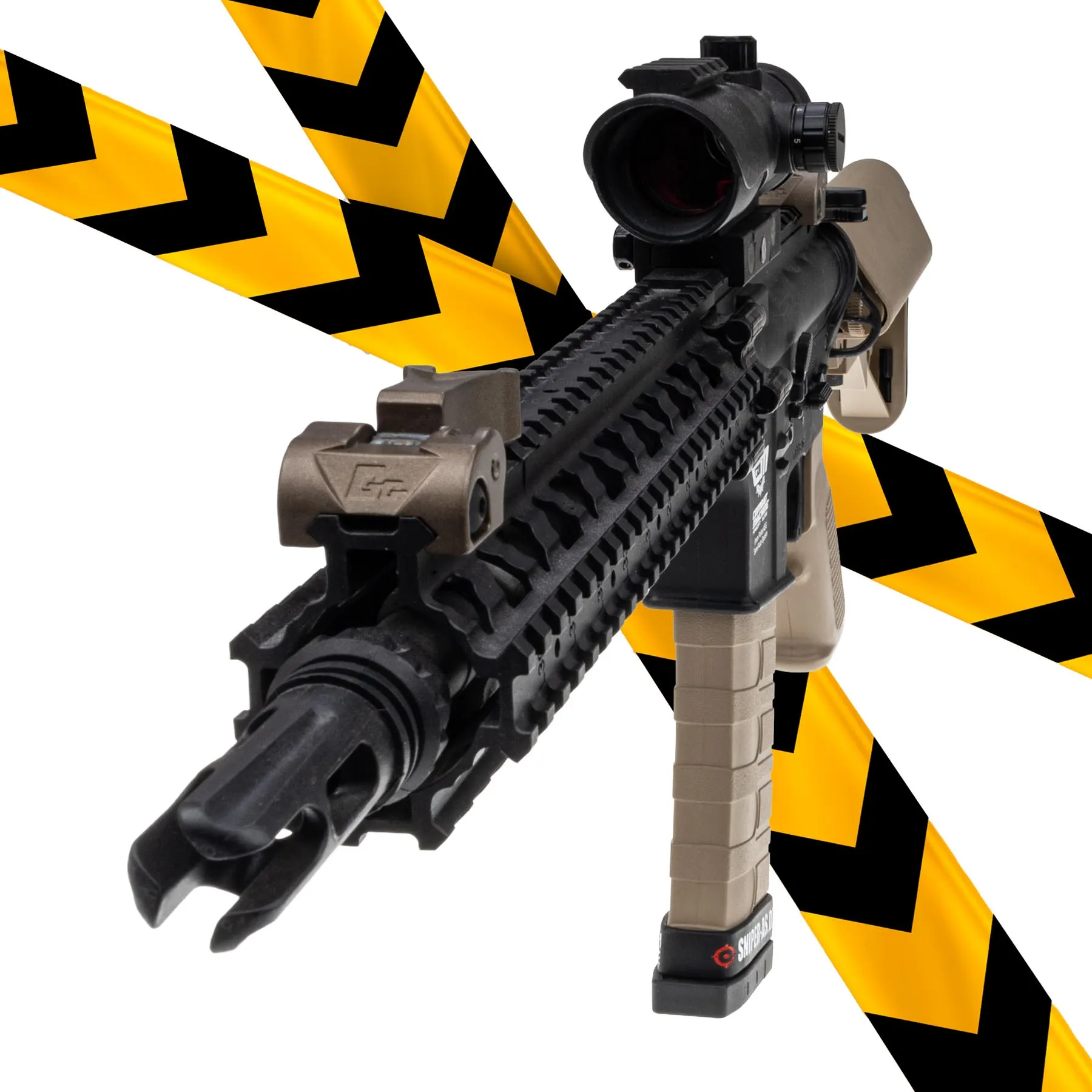 B-Ware CM18 MOD1 0,5 Joule AEG Softair Gewehr, Black