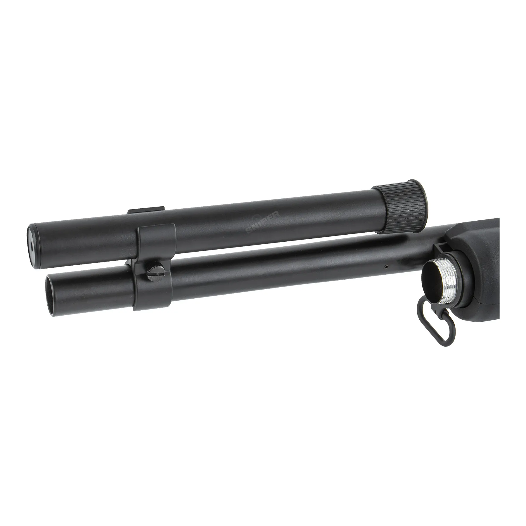 M870 Sheriff Tri-Shot Spring Shotgun, Black