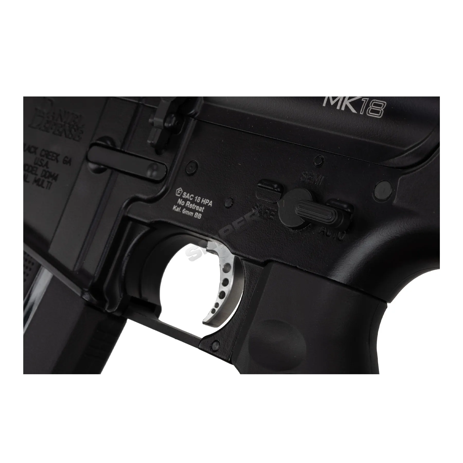 SAC x Wolverine Daniel Defense MK18 HPA, Grey