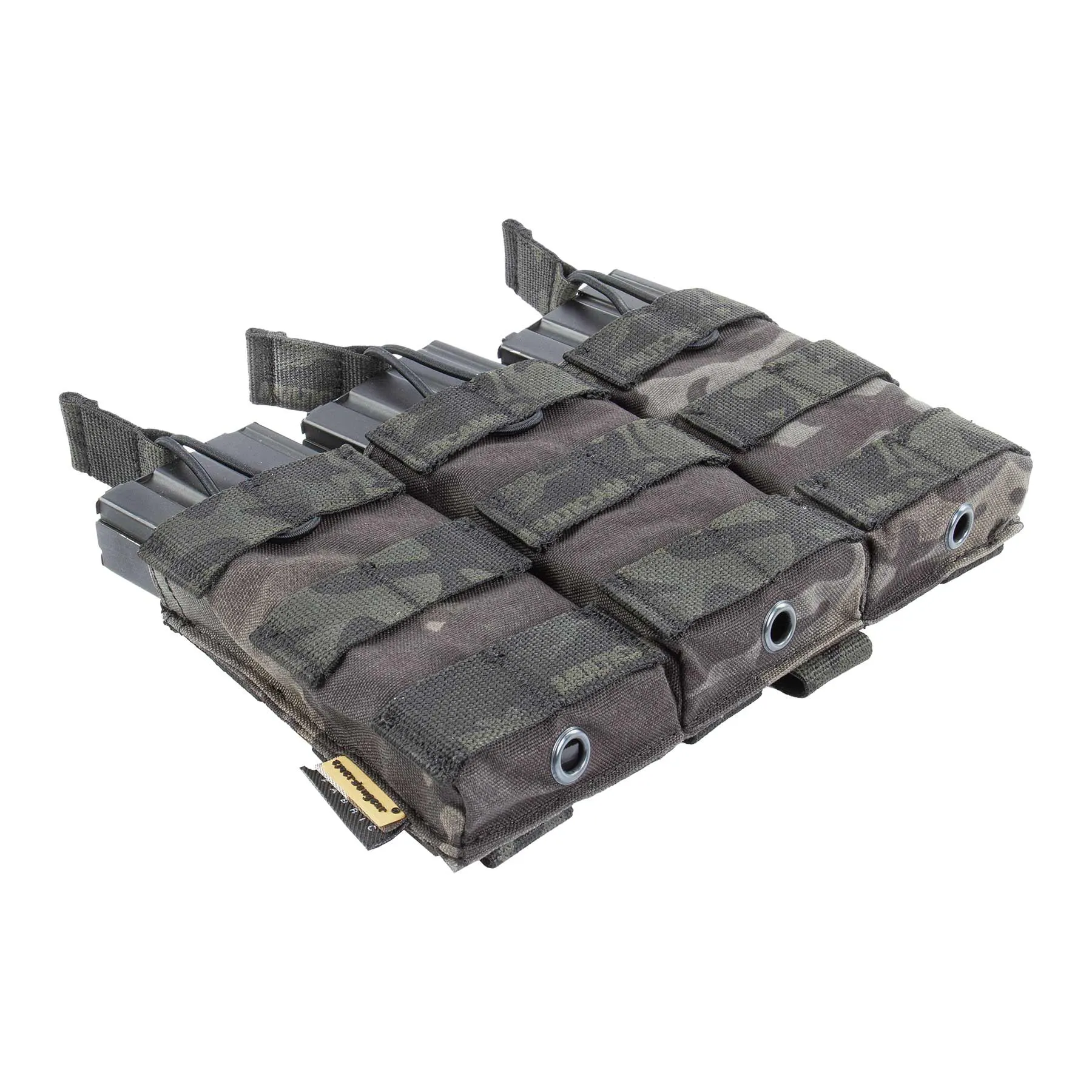Open Triple Mag Pouch, Multicam Black