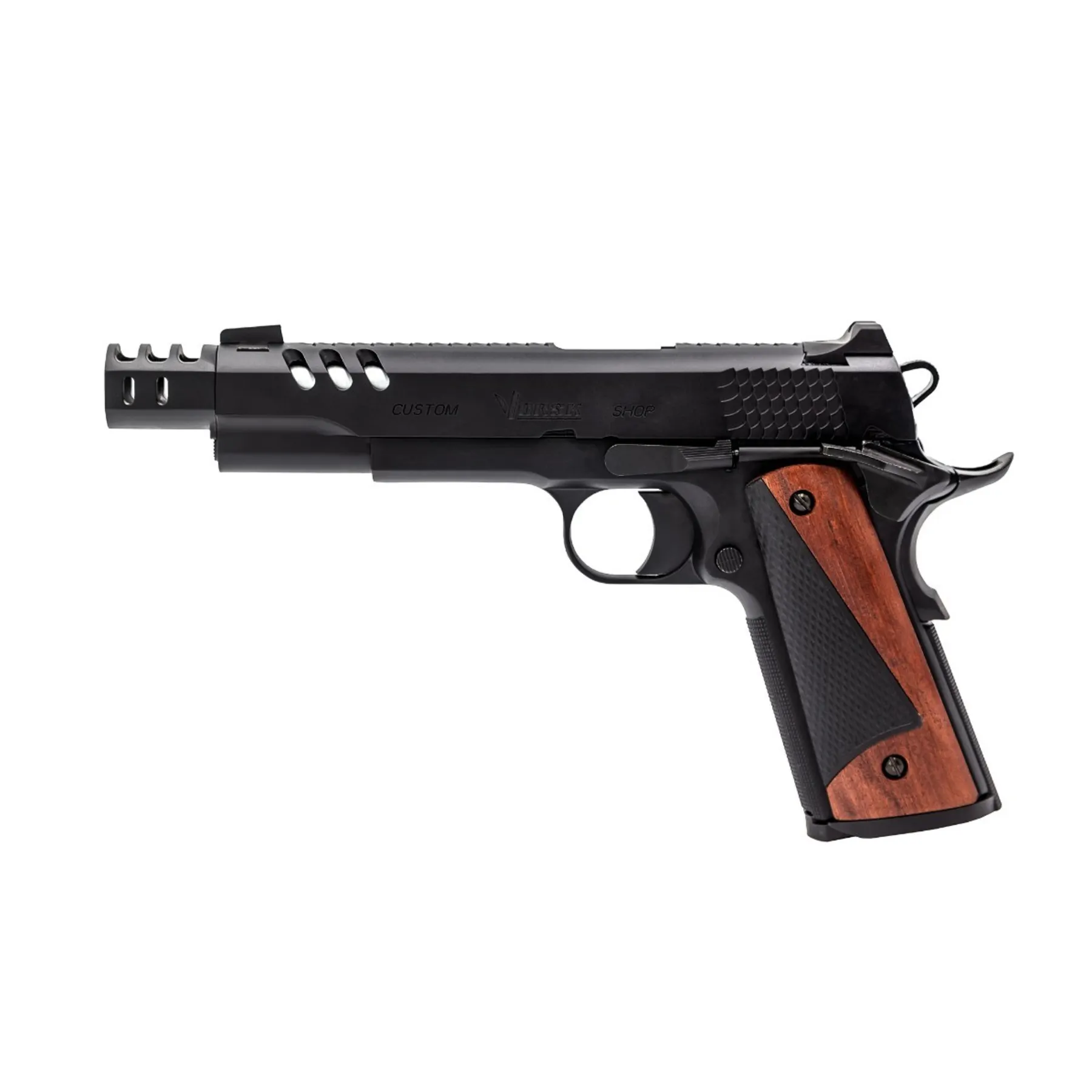 Vorsk CS Defender Pro GBB Softair Pistole, Silver Barrel