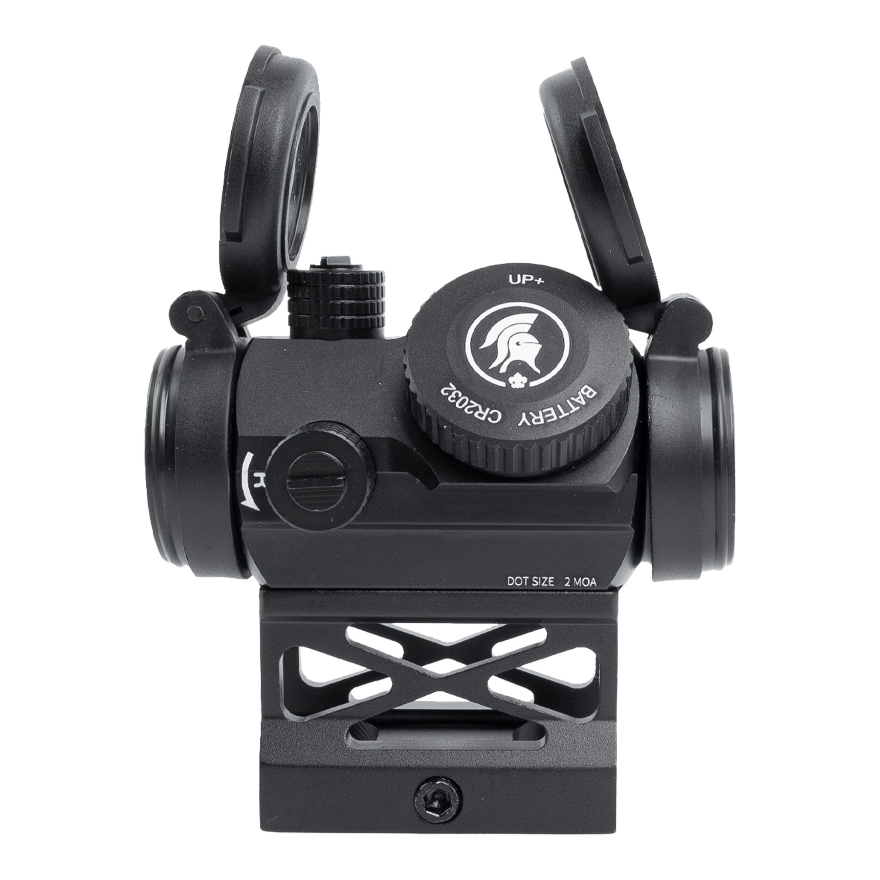 Micro Red Dot Visier w/ Hi-Mount, Black